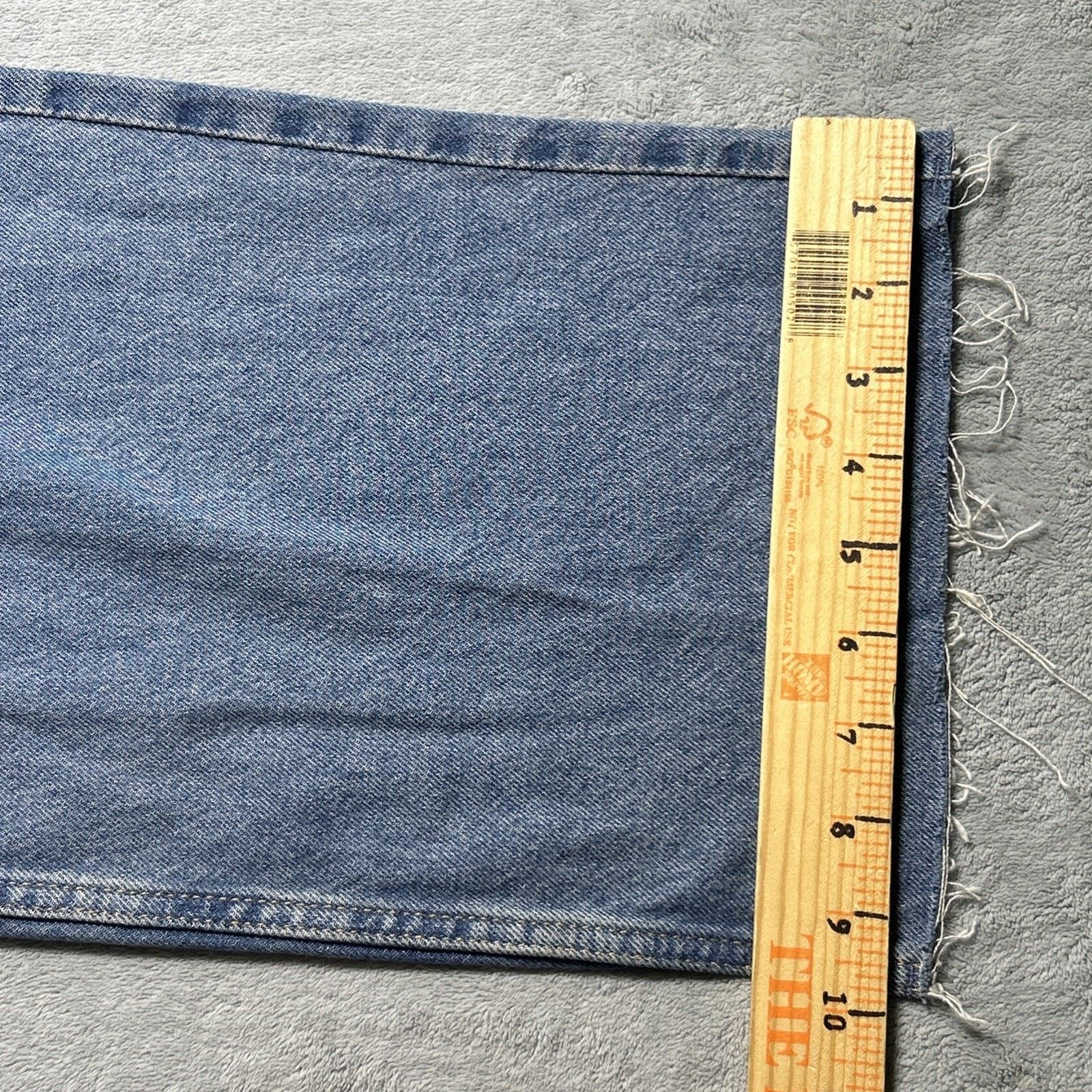 H&M Beyond Baggy Jeans Womens 8 - 30x31 Raw Hem Hamilton Loose Size 30" / US 8 / IT 44 - 5 Thumbnail