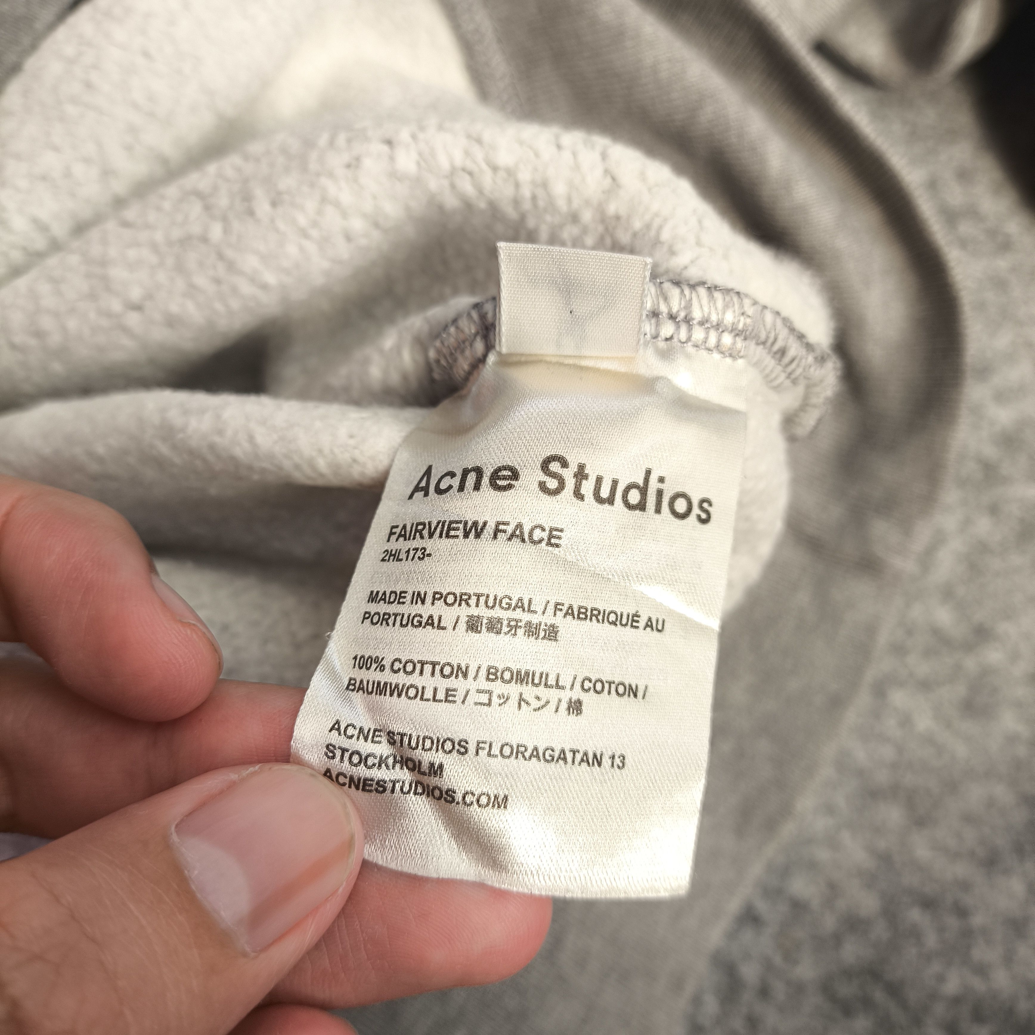 Acne Studios Acne studios Fairview face crewneck sweatshirt Size US M / EU 48-50 / 2 - 5 Thumbnail