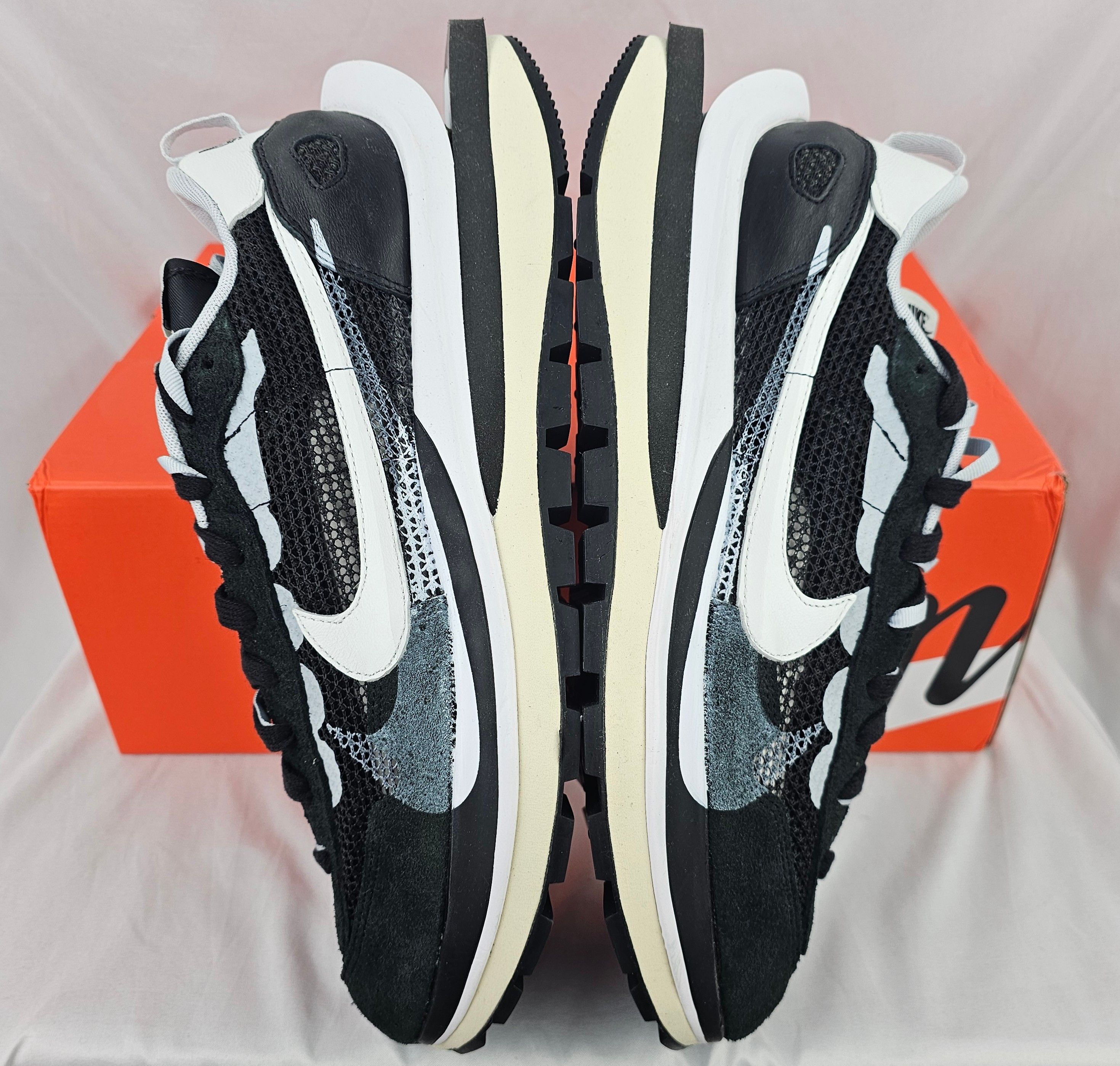 Nike × Sacai Nike x Sacai VaporWaffle Black White Men's Size 13 US NEW Size US 13 / EU 46 - 5 Thumbnail