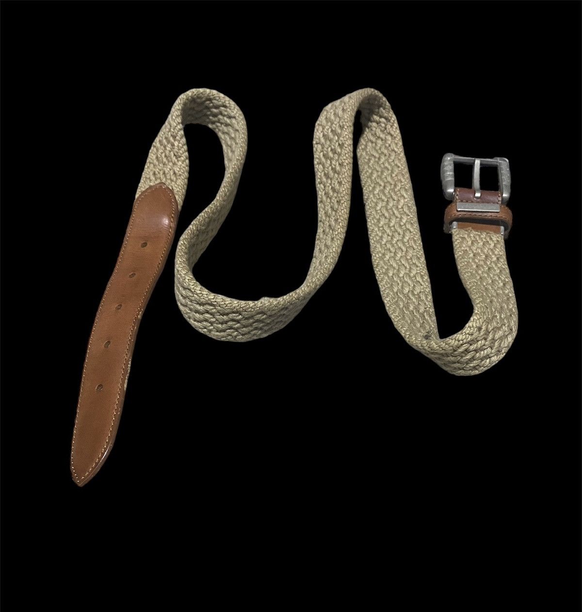 Givenchy OG Givenchy Webbed Knitted Woven Retro Belt Size ONE SIZE - 1 Thumbnail