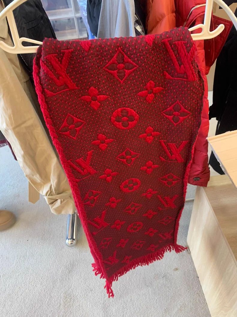 Louis Vuitton Louis Vuitton Wool and wool scarf Size ONE SIZE - 2 Thumbnail