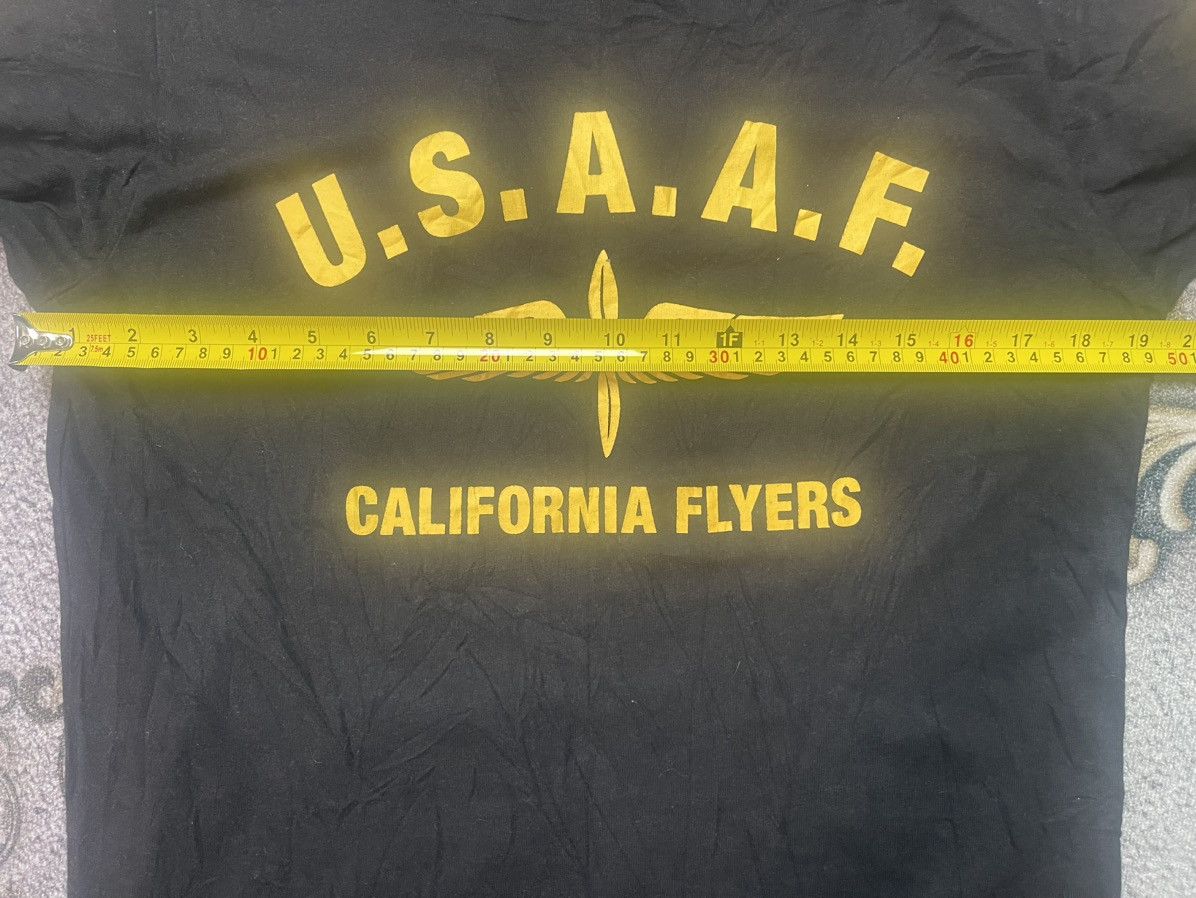 Japanese Brand USAAF California Flyers Beaumere Tshirt Army Size US L / EU 52-54 / 3 - 7 Thumbnail