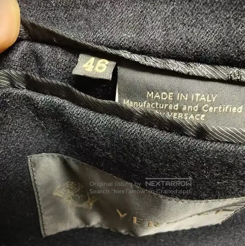 Versace Versace Black Men's Outerwear Jacket . Size US S / EU 44-46 / 1 - 4 Thumbnail