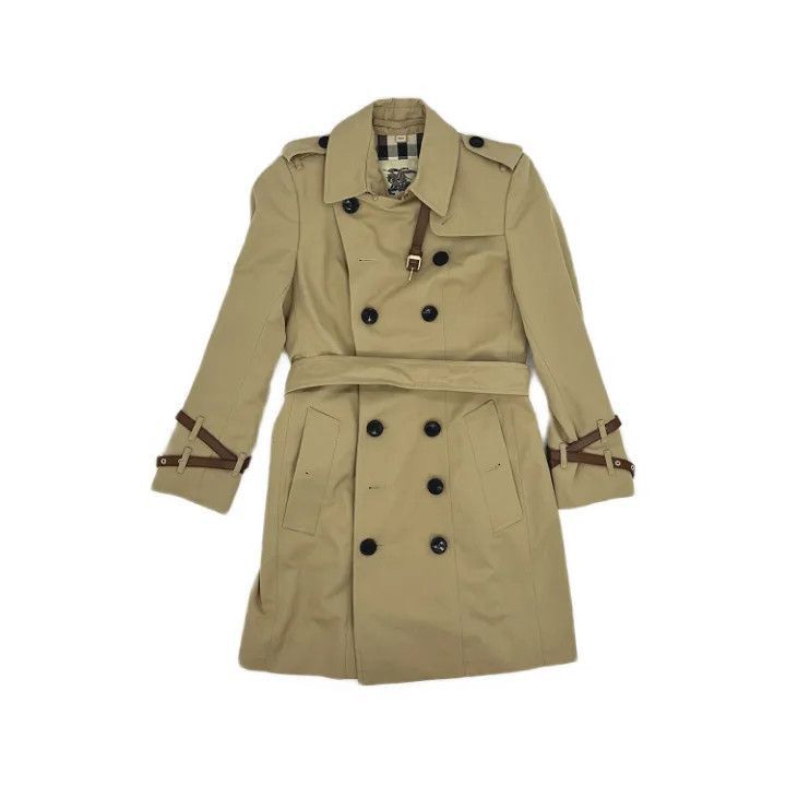 Burberry Burberry Burberry Double-Breasted Plain Coat-2507 Size US S / EU 44-46 / 1 - 1 Thumbnail