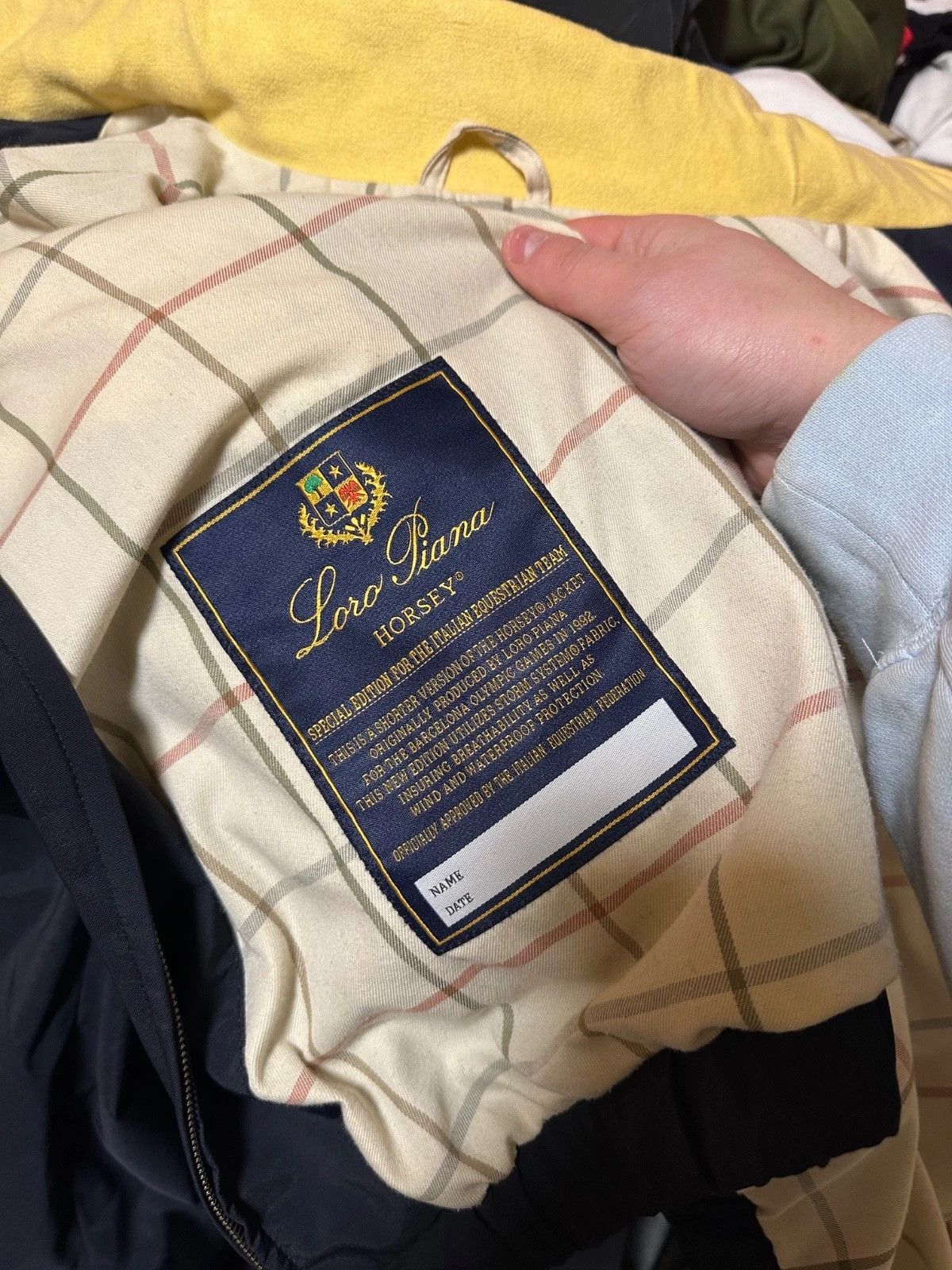 Loro Piana Loro Piano Blue Jacket Sz L Size US L / EU 52-54 / 3 - 11 Thumbnail