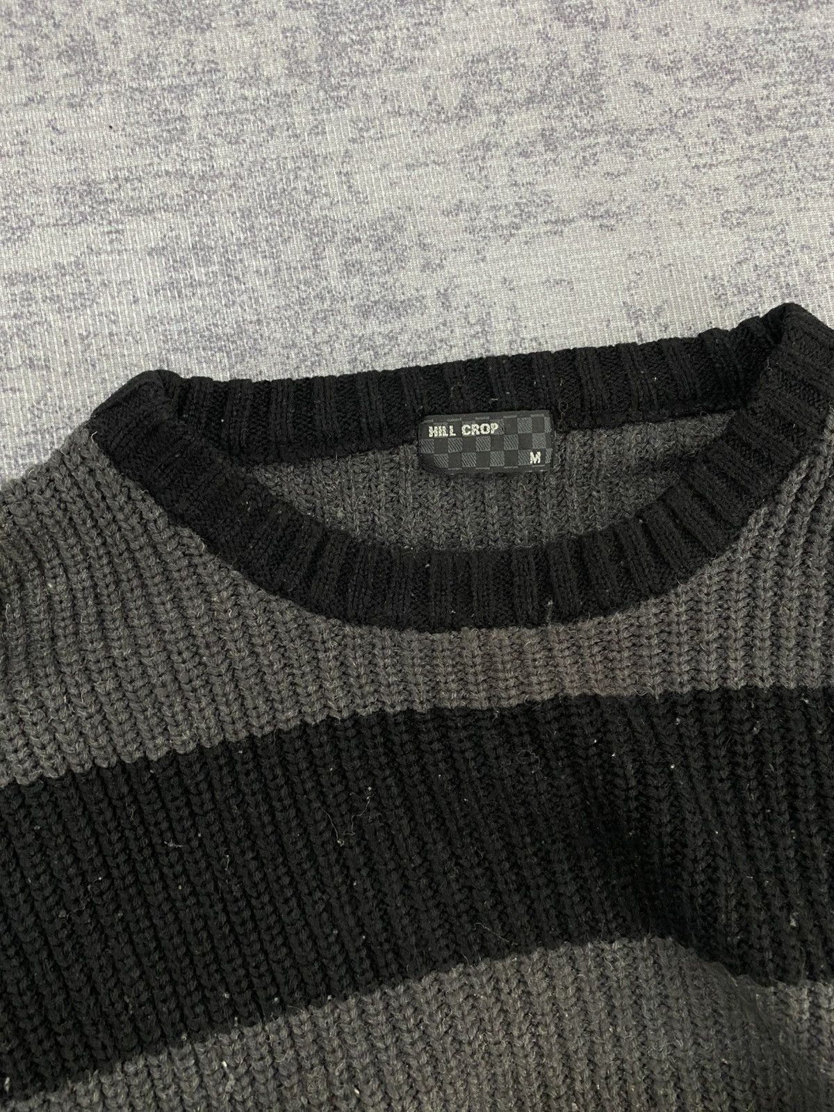 Le Grande Bleu (L.G.B.) grunge knitwear kurt cobain inspired hillcrop Size US L / EU 52-54 / 3 - 6 Thumbnail