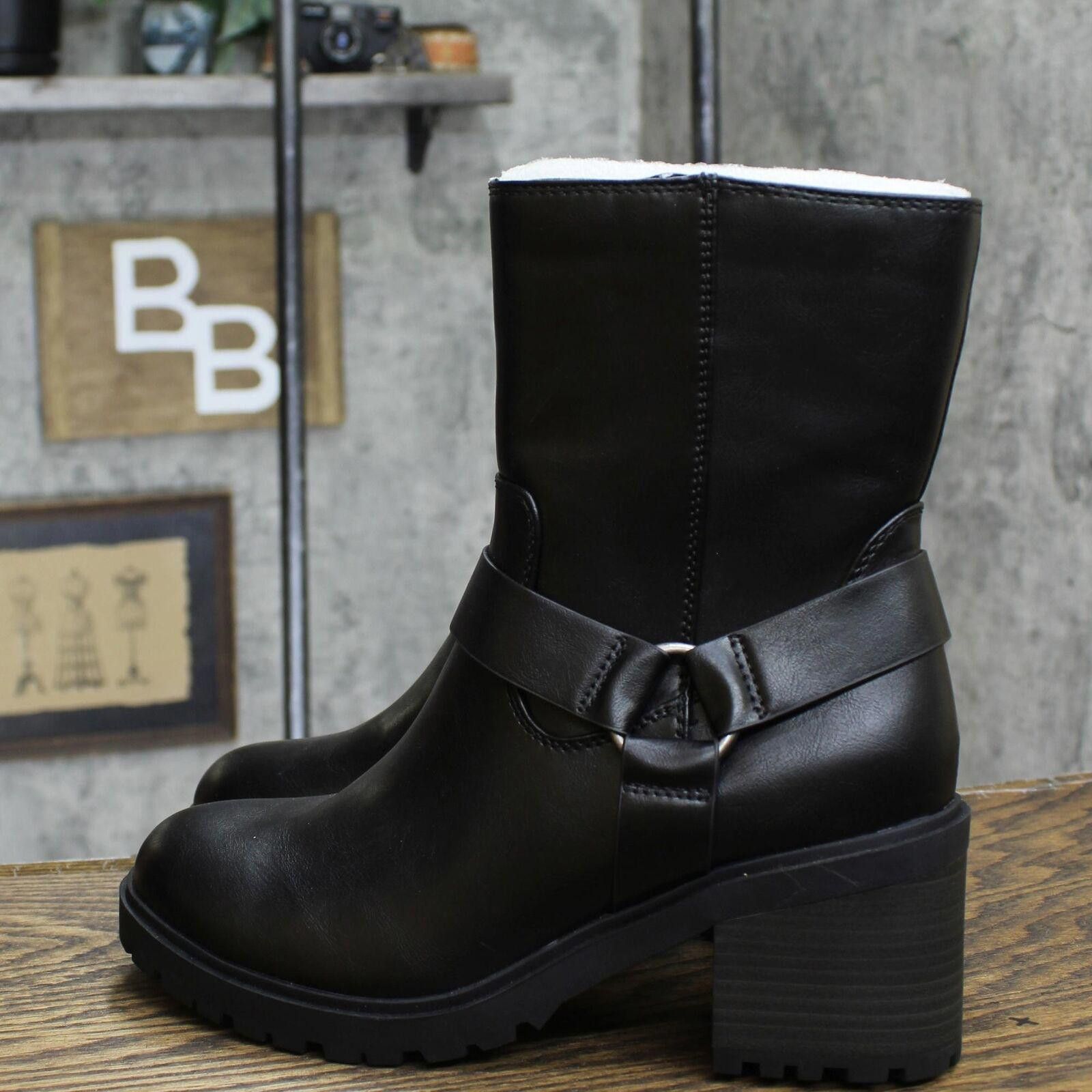 Designer NWT Universal Thread Dress Boots 88870691 Black 7M 7 M Size US 7 / IT 37 - 2 Thumbnail