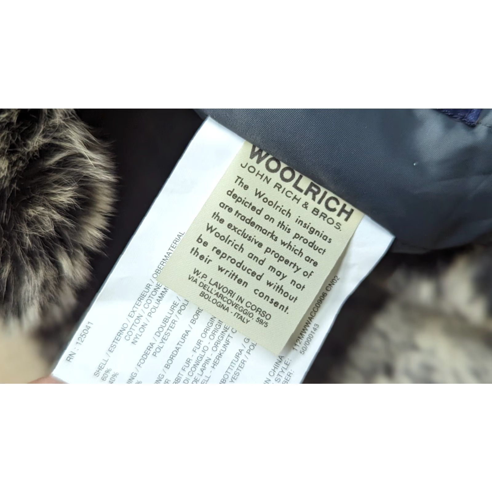 Vintage Woolrich Trapper Hat Size Small Rabbit Fur Trim Black Ushanka Ear Flap Unisex Adults Winter Fur Trim Hats Mens Womens Size ONE SIZE - 6 Thumbnail
