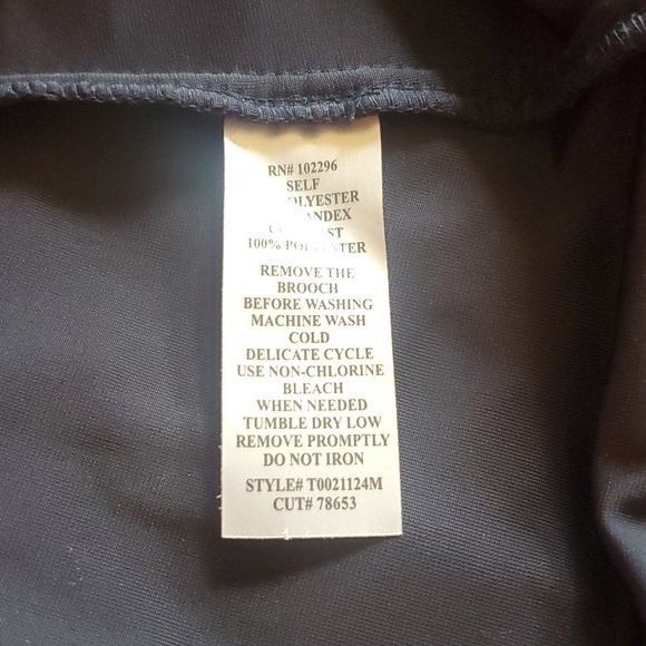 Vintage Connected Apparel Navy Blue Velour Vneck Event Accented Midi Size XL / US 12-14 / IT 48-50 - 7 Thumbnail