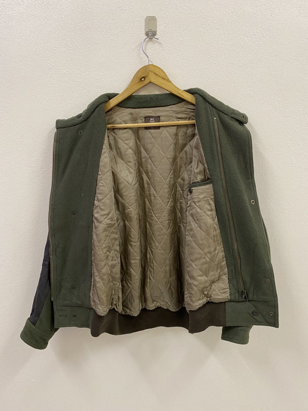 Vintage Vtg Henri Luc Chapuis Mens Jacket Wool Size US L / EU 52-54 / 3 - 13 Thumbnail