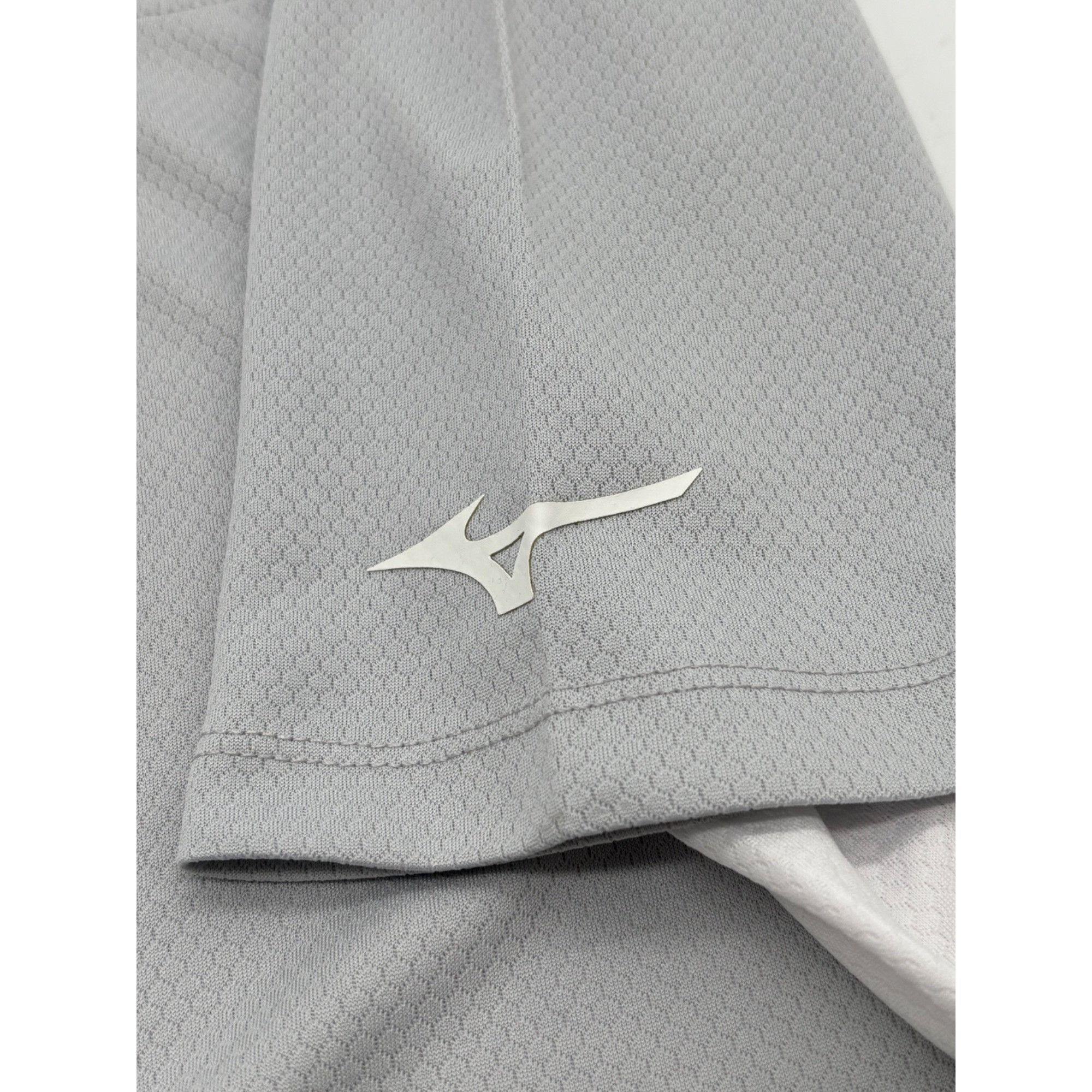 Mizuno Mizuno Women’s Softball Crew Neck Jersey, Gray/White, Sz. S Size S / US 4 / IT 40 - 7 Thumbnail