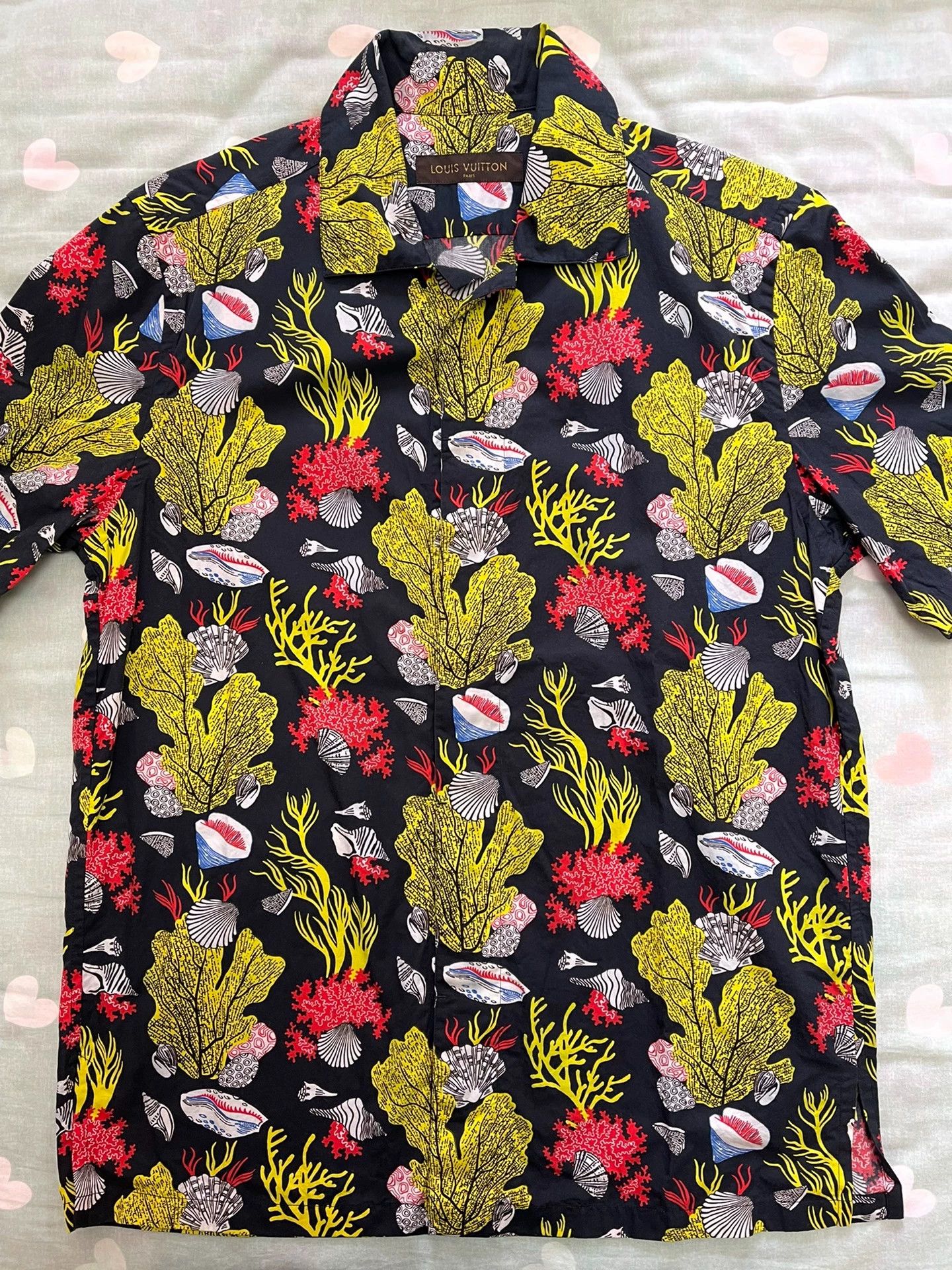 Louis Vuitton Louis Vuitton Runway Floral Regular Fit Shirt Men's L Size US L / EU 52-54 / 3 - 1 Thumbnail
