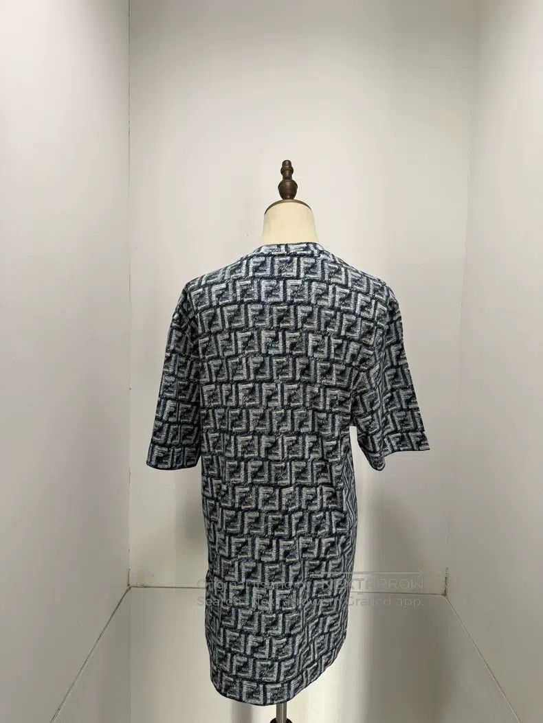 Fendi Fendi FF Full Print Colorful Graffiti Logo Short Sleeve Sh Size US M / EU 48-50 / 2 - 2 Thumbnail