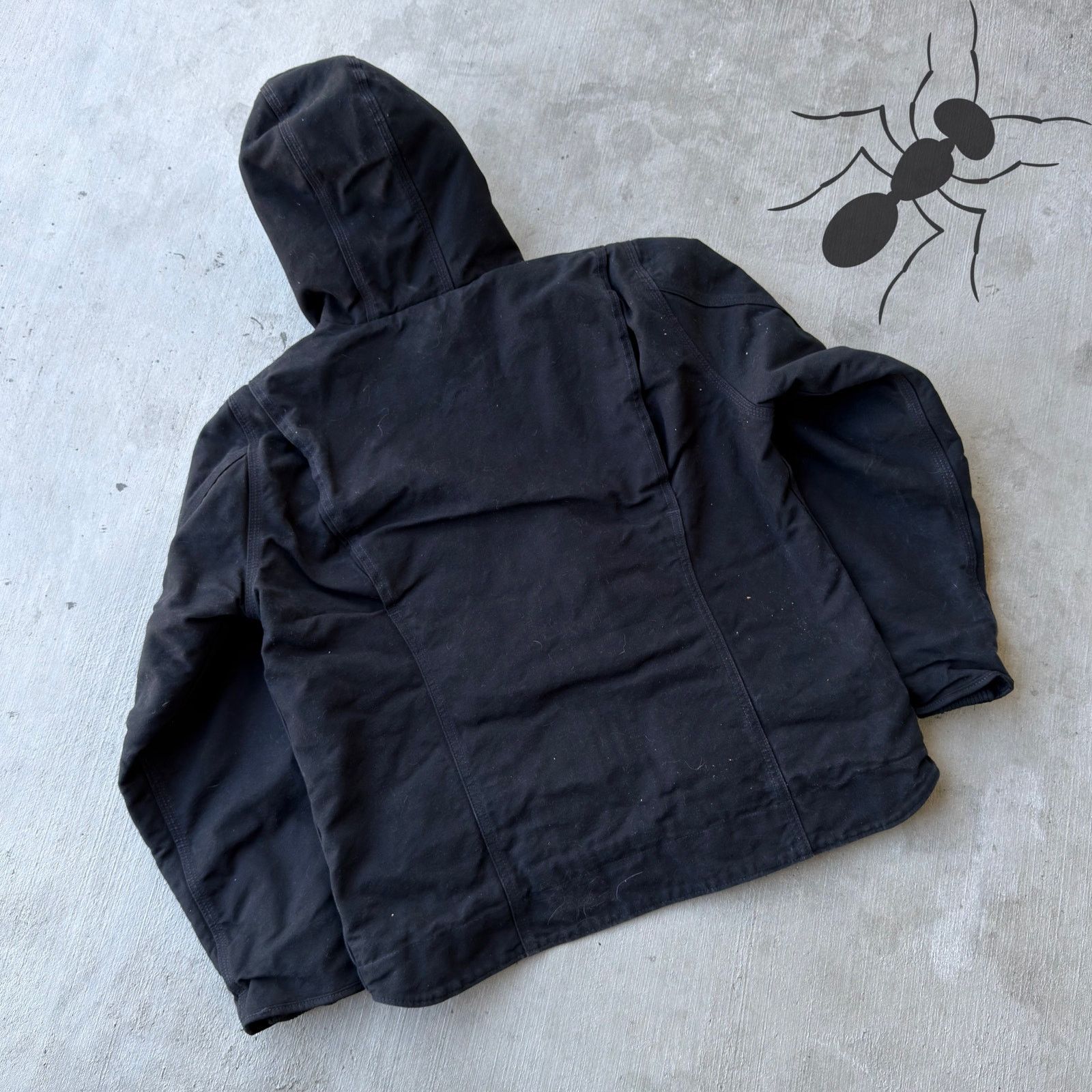 Carhartt × Vintage Carhartt YOUTH black Sierra work wear jacket Size US L / EU 52-54 / 3 - 6 Thumbnail
