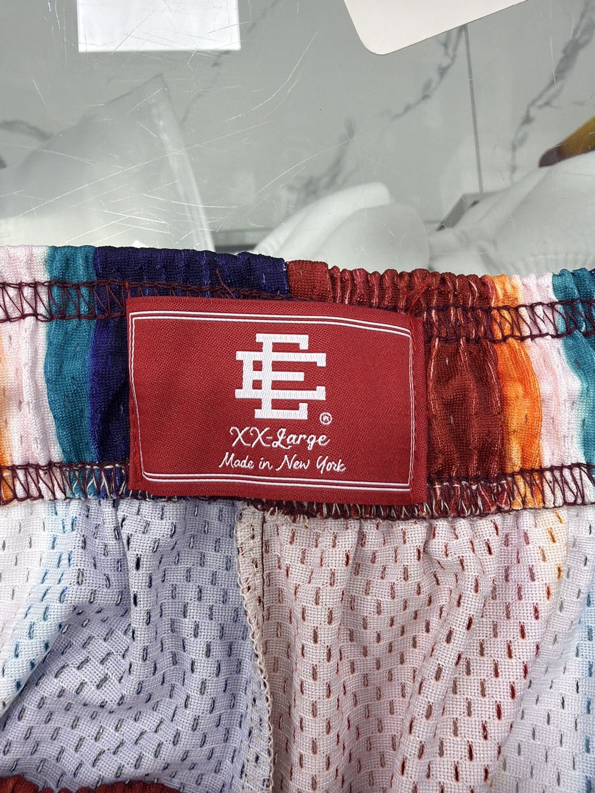 Eric Emanuel Eric Emanuel EE Short “Western Print/Blue” Size US 40 / EU 56 - 5 Thumbnail