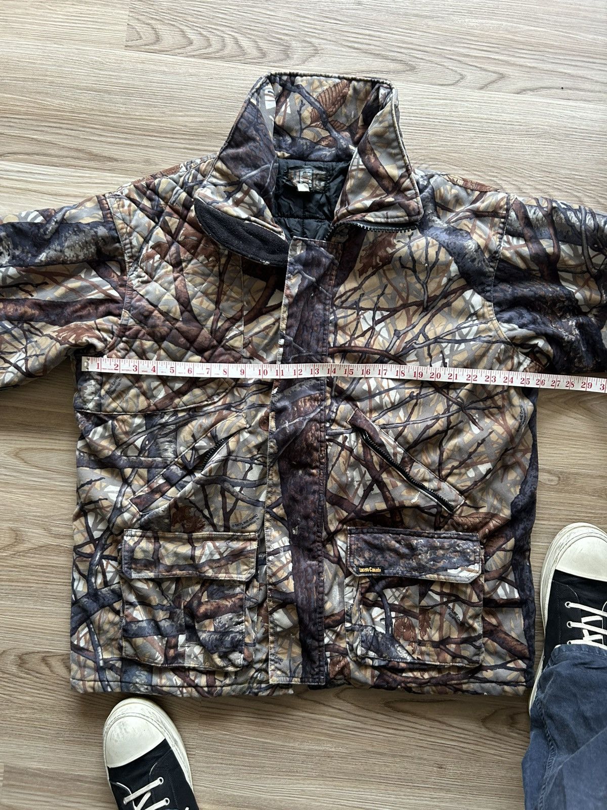 Vintage Vintage Real Tree Camo Water Proof Puffer Hunting Jacket Size US L / EU 52-54 / 3 - 7 Thumbnail