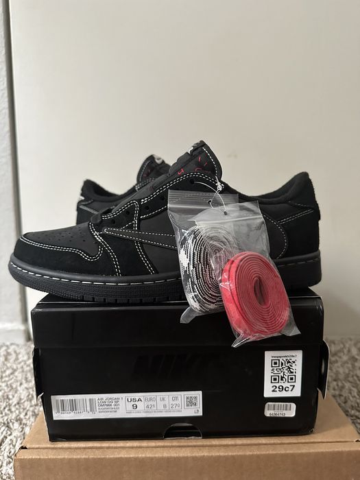 Travis scott best sale jordan 1 grailed