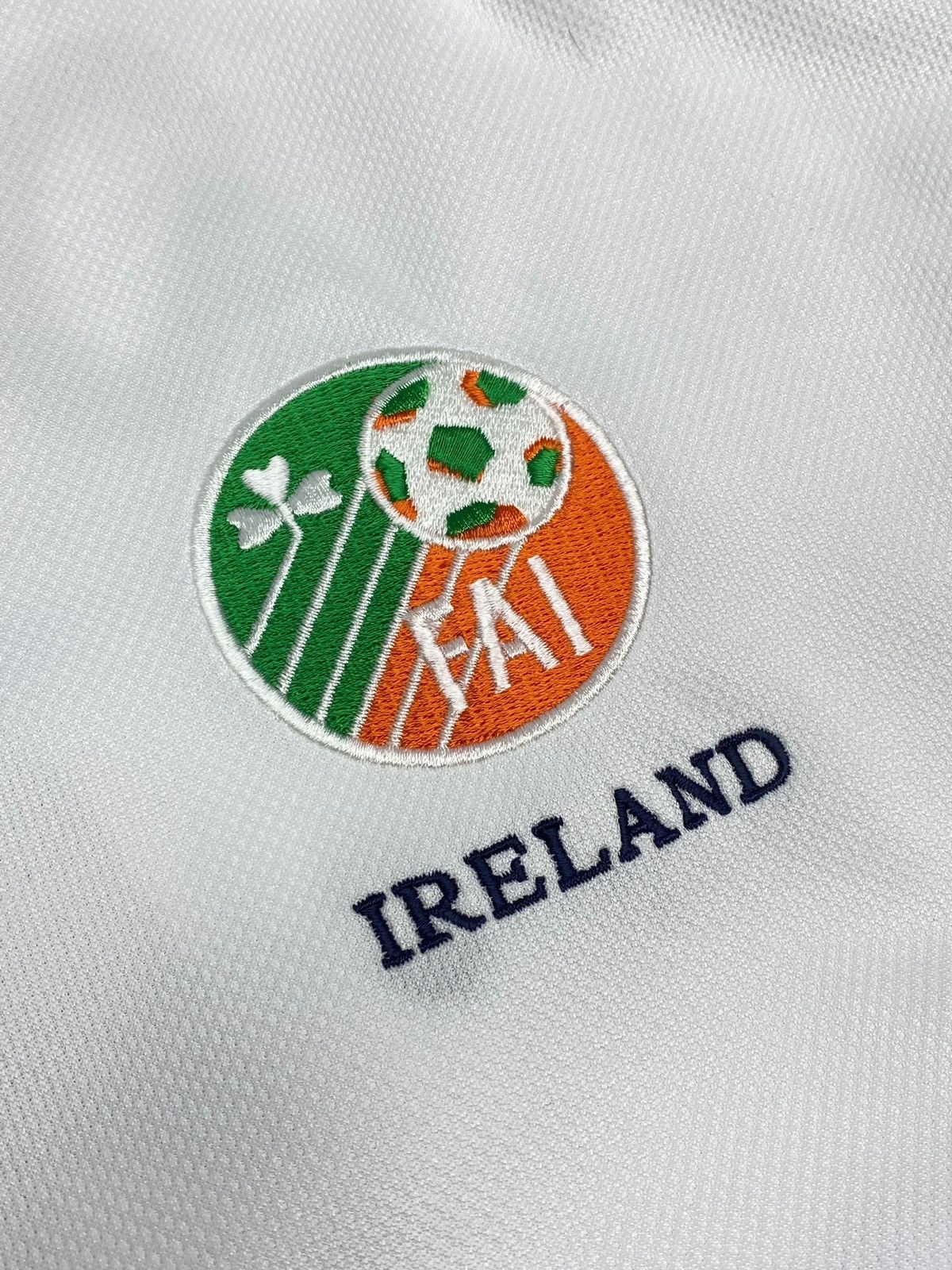 Umbro #2 O’Shea Ireland National Team 2002 Away Football Shirt Size US XL / EU 56 / 4 - 16 Thumbnail