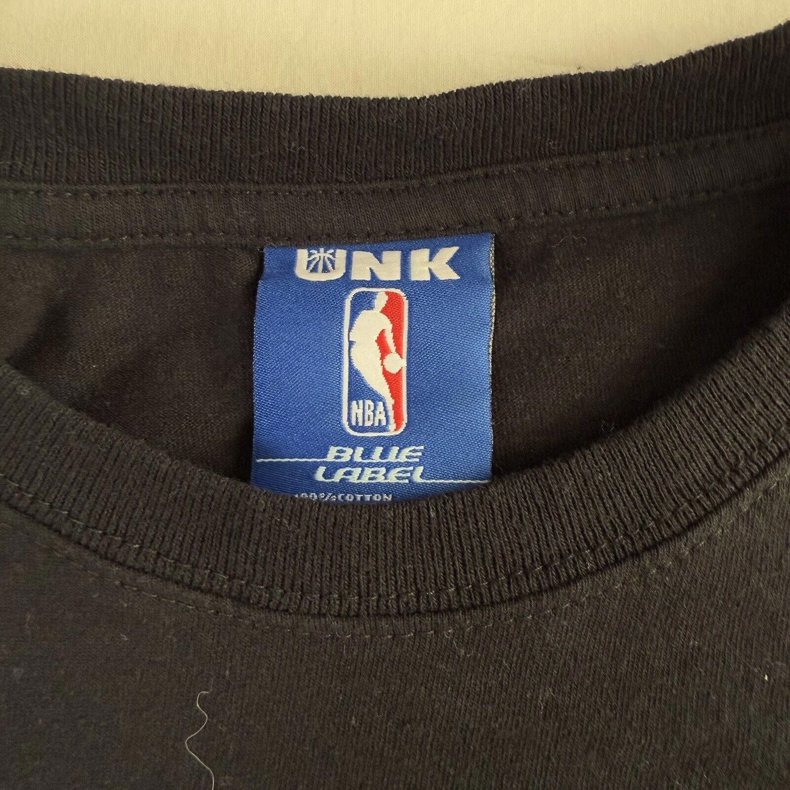 NBA NBA Denver Nuggets Graphic Logo Tee Blue Label DNK Sz M Size ONE SIZE - 3 Thumbnail