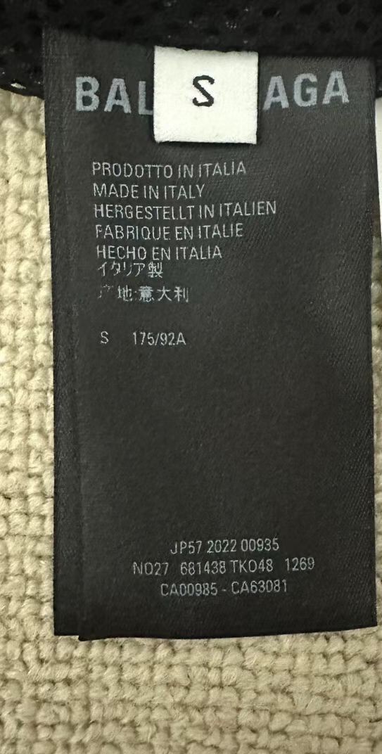 Balenciaga Balenciaga 22fw black and white color blocked 2412-Nextarrow Size US S / EU 44-46 / 1 - 5 Thumbnail