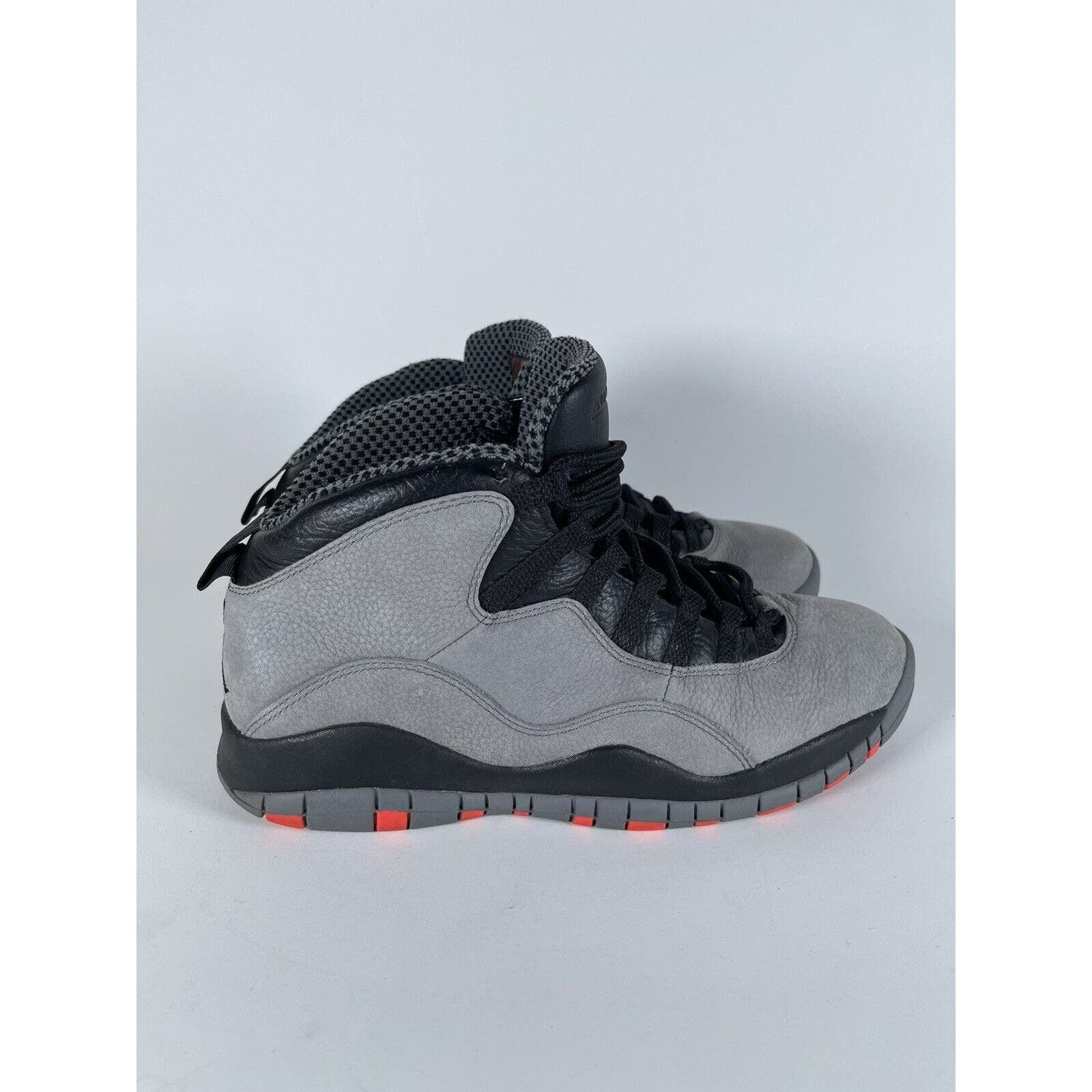 image of Nike Air Jordan 10 Retro Cool Grey Infd Size 11 Gray Shoes, Men's