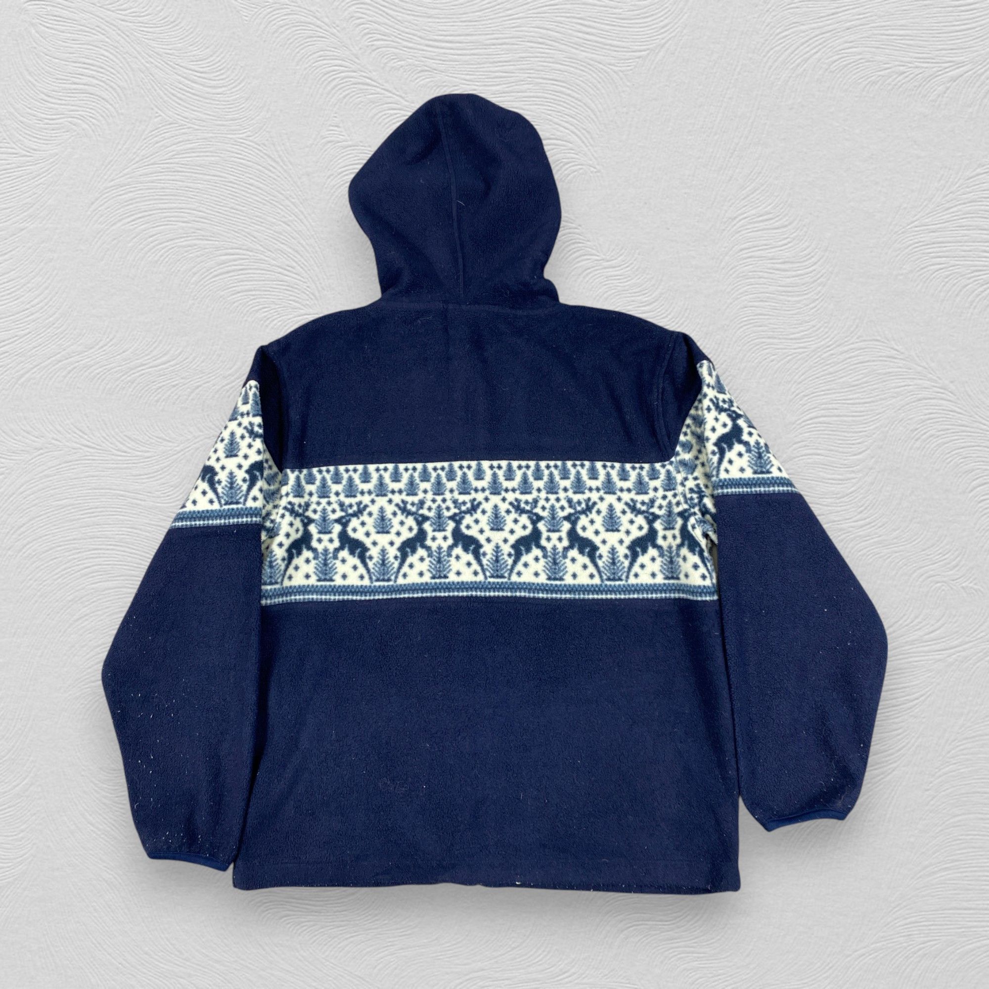 Japanese Brand Vintage North Sea Native Sweater Medium Fleece Jacket- J411 Size US M / EU 48-50 / 2 - 2 Thumbnail