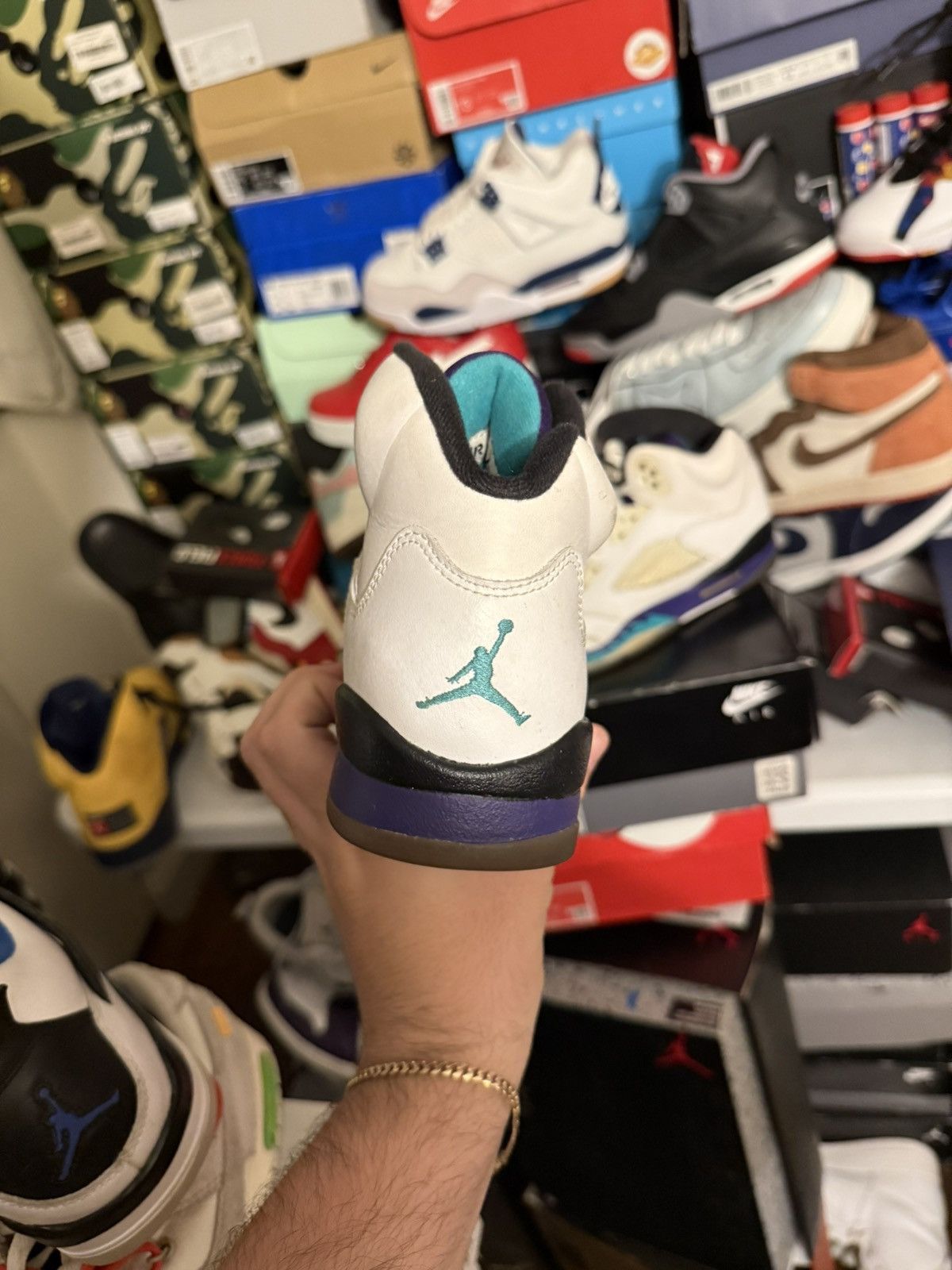 Jordan Brand Jordan retro 5 Grape size 7 Size US 7 / EU 40 - 4 Thumbnail