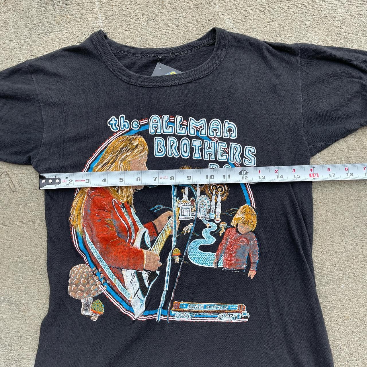 Vintage Vintage Rare 70s all man brothers classic southern rock tee Size US M / EU 48-50 / 2 - 3 Thumbnail