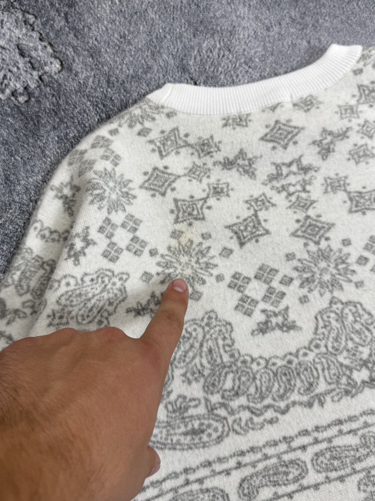 Takeo Kikuchi Takeo Kikuchi Paisley Bandana wool oversize sweater pullover Size US S / EU 44-46 / 1 - 12 Thumbnail