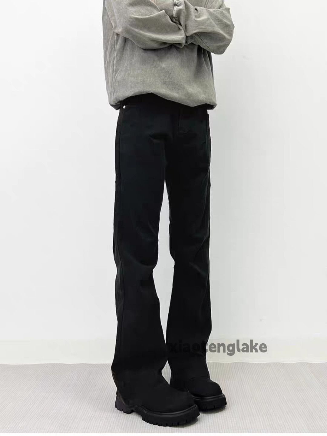 Designer × Japanese Brand × Vintage Unisex utility punk grunge bootcut flared work pants Size US 33 - 5 Thumbnail