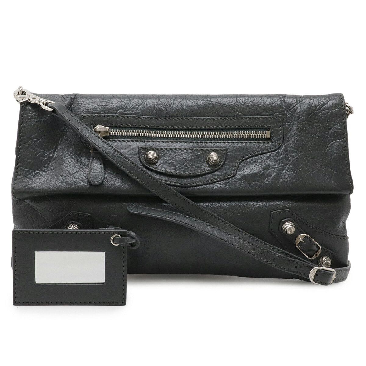 Balenciaga Balenciaga Balenciaga The Giant Envelope Leather 2way Clutch Bag Leather Clutch Bag 327079 DUTY FREE for USA Size ONE SIZE - 1 Thumbnail