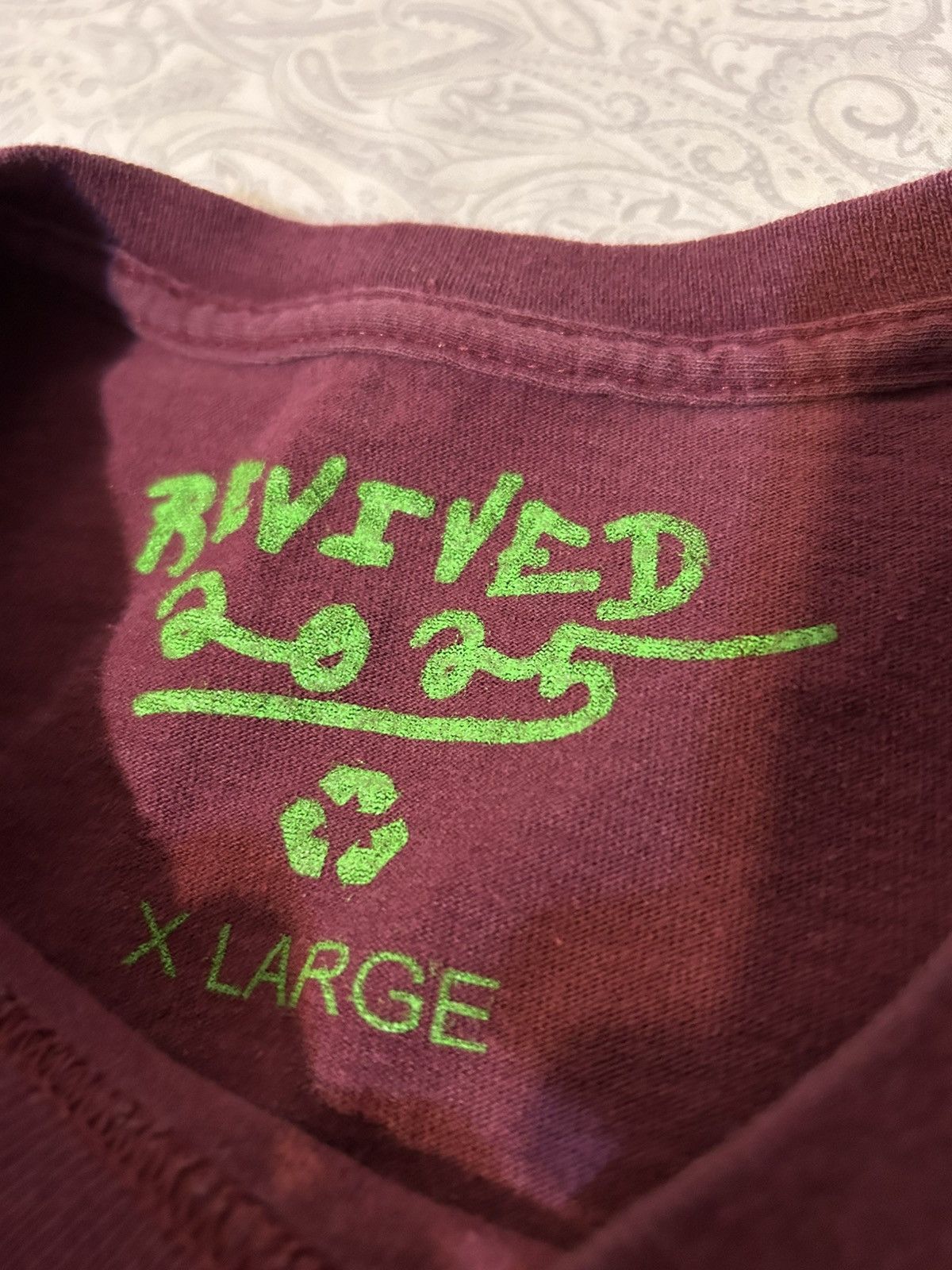 Asspizza Asspizza Gen 2 Pokemon Qwilfish Tee Shirt Burgandy XL Size US XL / EU 56 / 4 - 4 Thumbnail