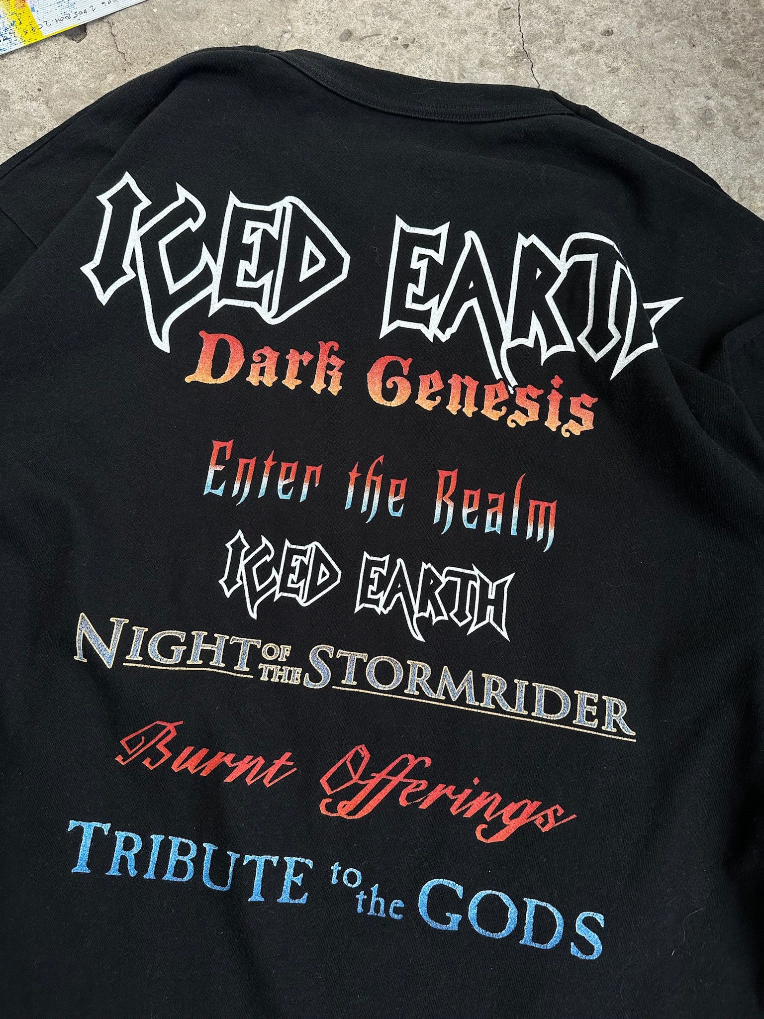 Band Tees Vintage Iced Earth Horror Rock Band Tee longsleeve Size US L / EU 52-54 / 3 - 12 Thumbnail