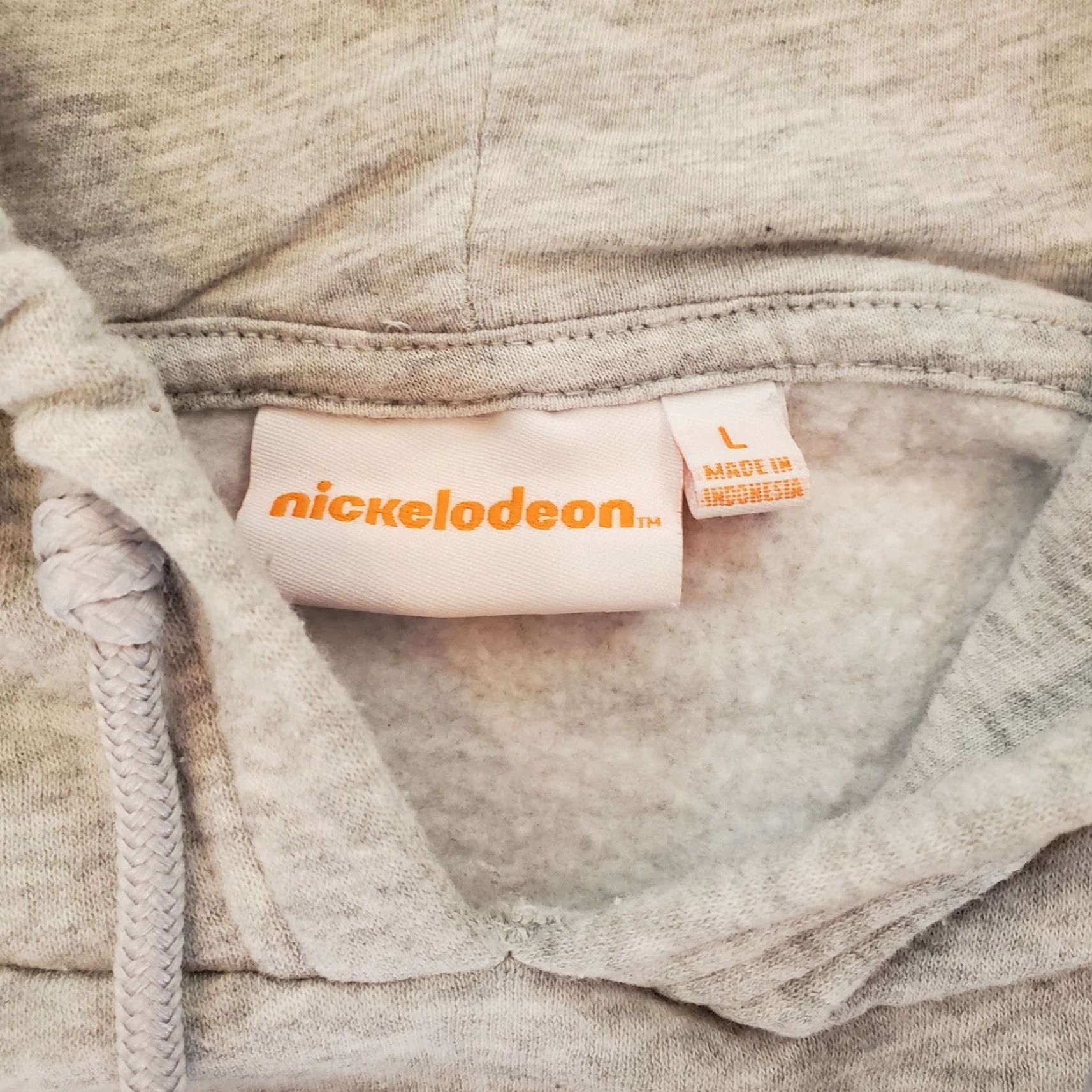 Nickelodeon VINTAGE Nickelodeon 90s Cartoons Hoodie Sweatshirt Gray Large Rocket Power Rugrats Etc Mens Sweatshirt Hoodie Crew Neck Fleece Graphic Print Pockets Size US L / EU 52-54 / 3 - 5 Thumbnail