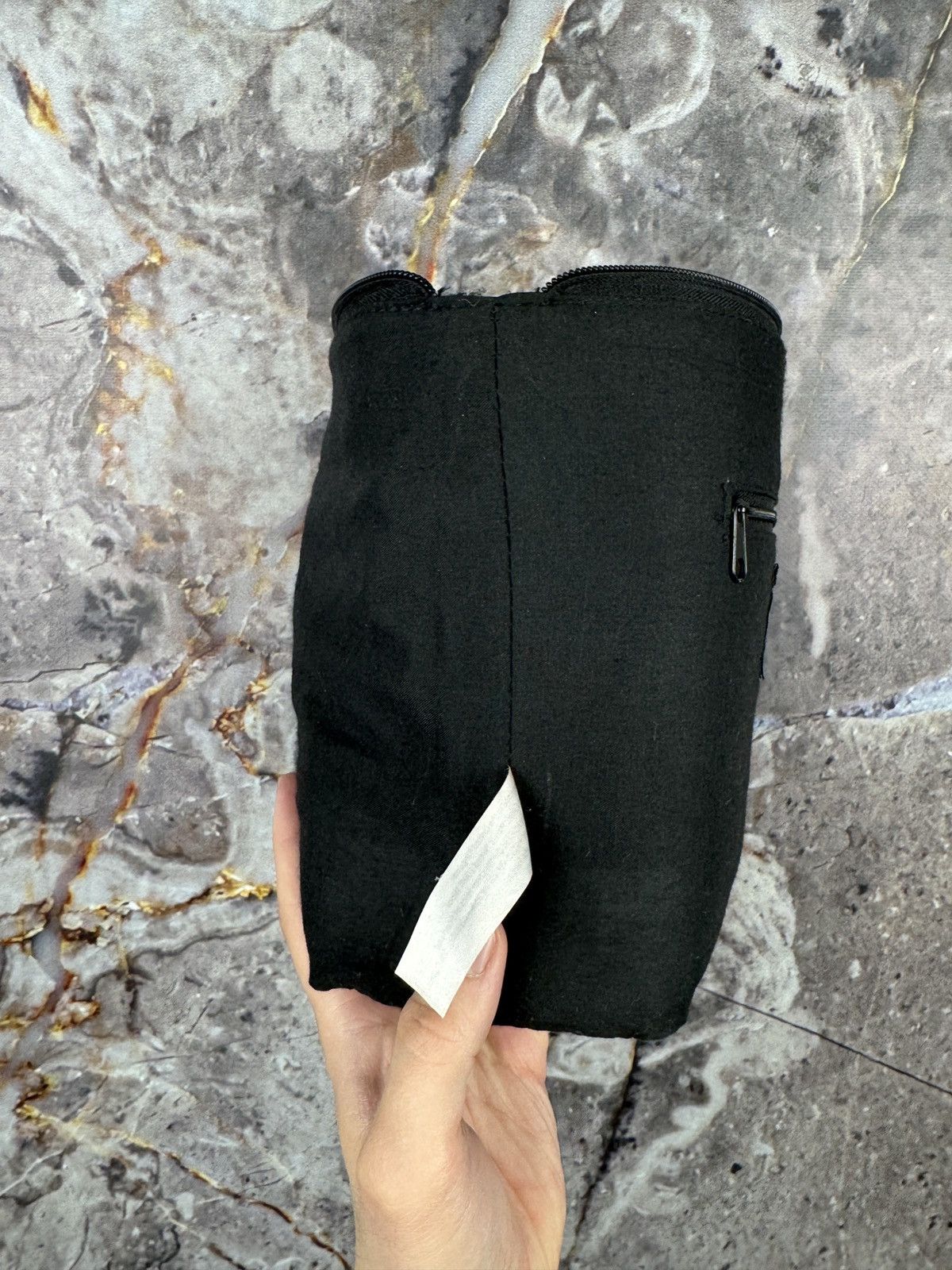 Harris Tweed Harris Tweed Wool Leather Toiletry Bag Grey Travel Pouch Size ONE SIZE - 12 Thumbnail