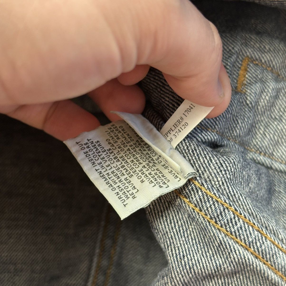 Denim & Supply Ralph Lauren Y2K Distressed Ripped Faded Blue Jeans Trucker Jacket XL Size US XL / EU 56 / 4 - 4 Thumbnail