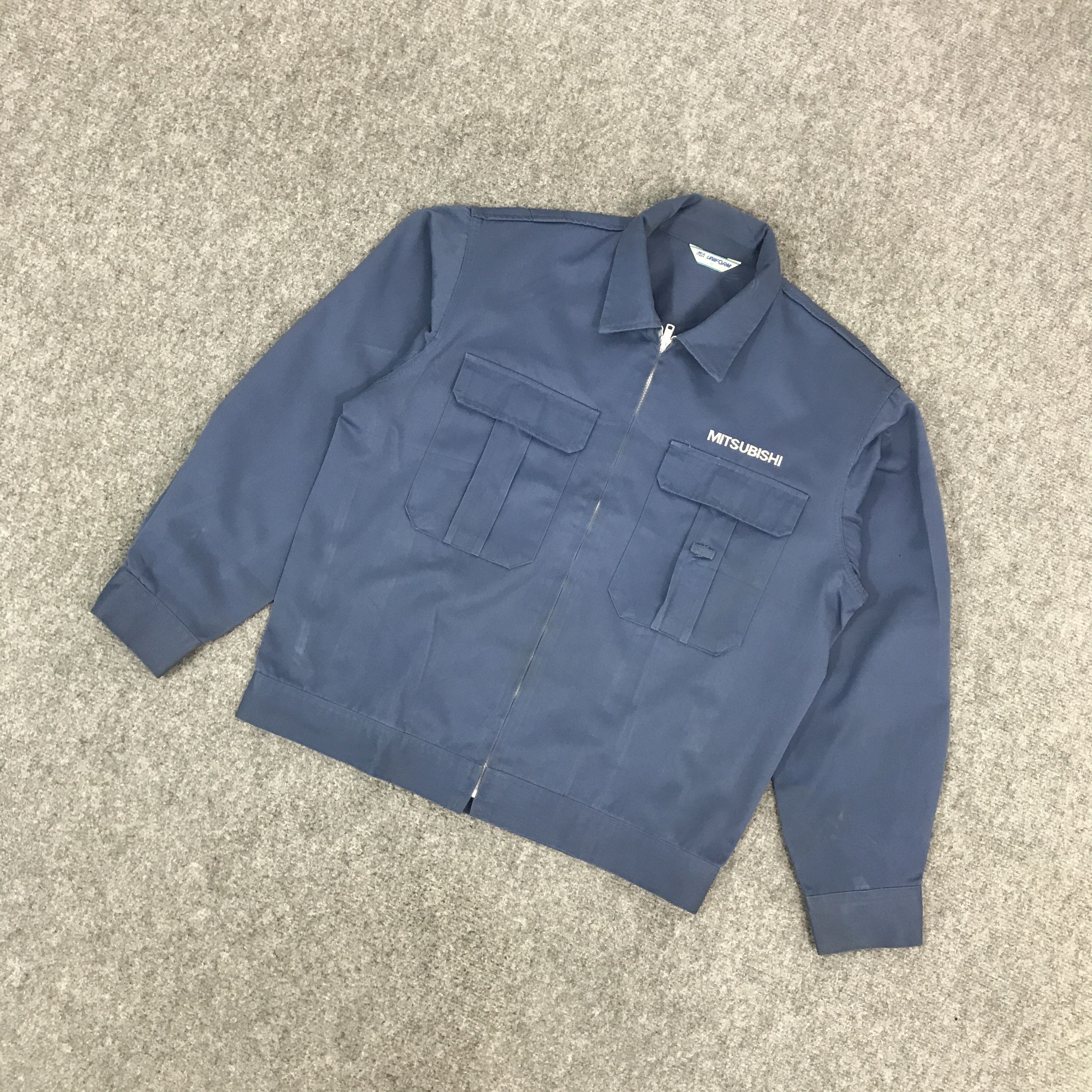 Japanese Brand MITSUBISHI RACING WOKING UNIFORM JAPAN JACKET Size US M / EU 48-50 / 2 - 5 Thumbnail