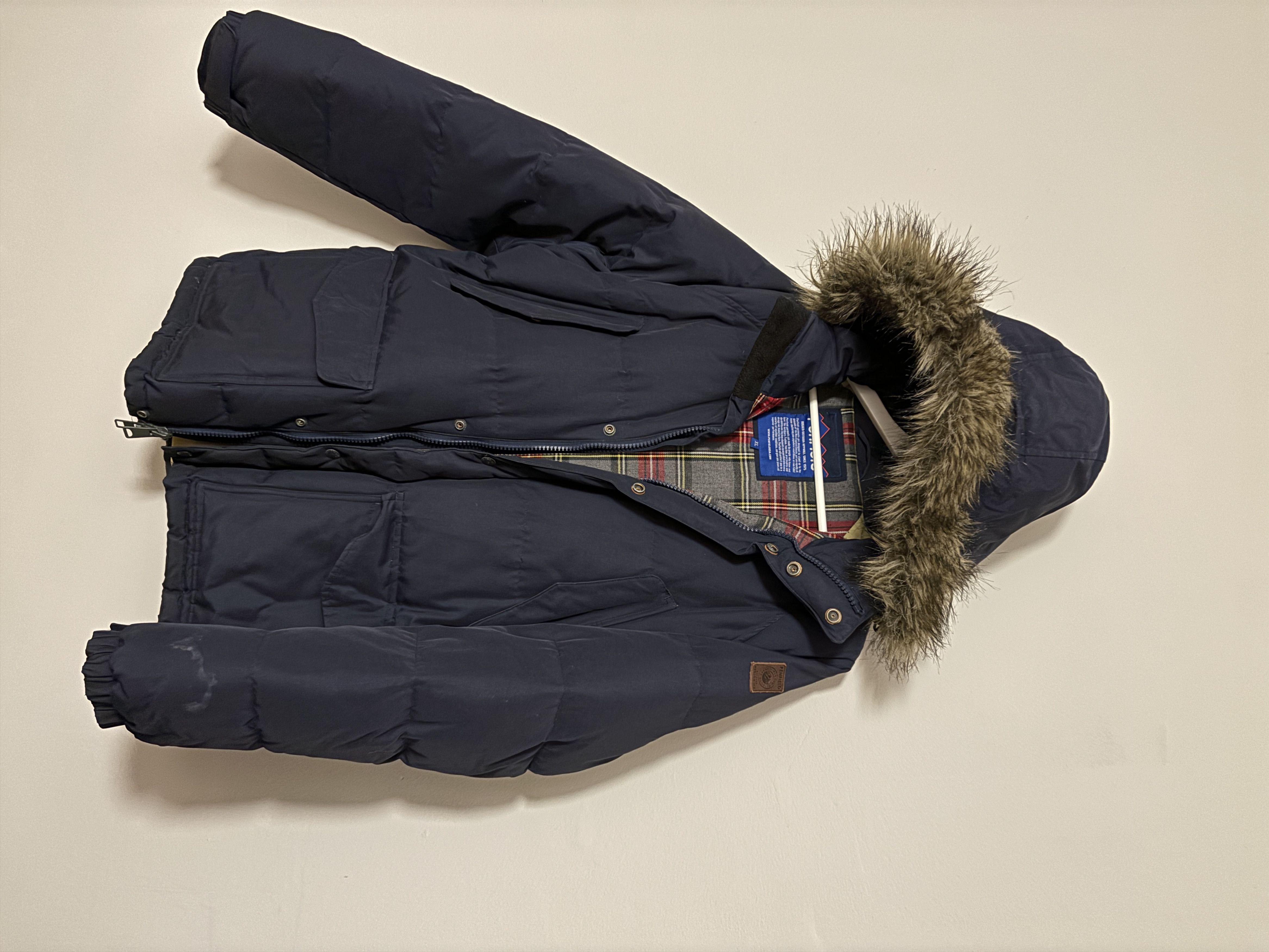 Image of Penfield Down Parka in Navy, Men's (Size XL)