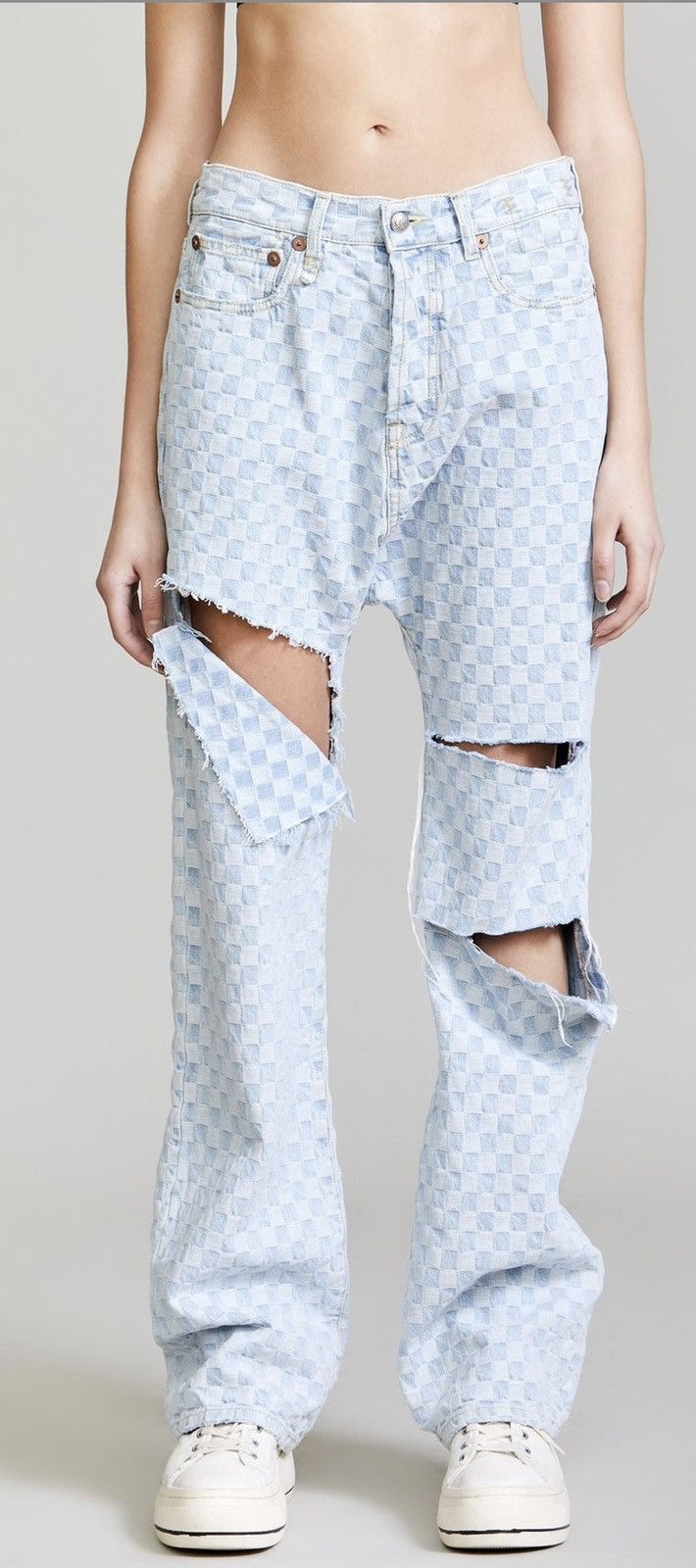 R13 R13 Izzy drop checker board Size 27" / US 4 / IT 40 - 5 Thumbnail