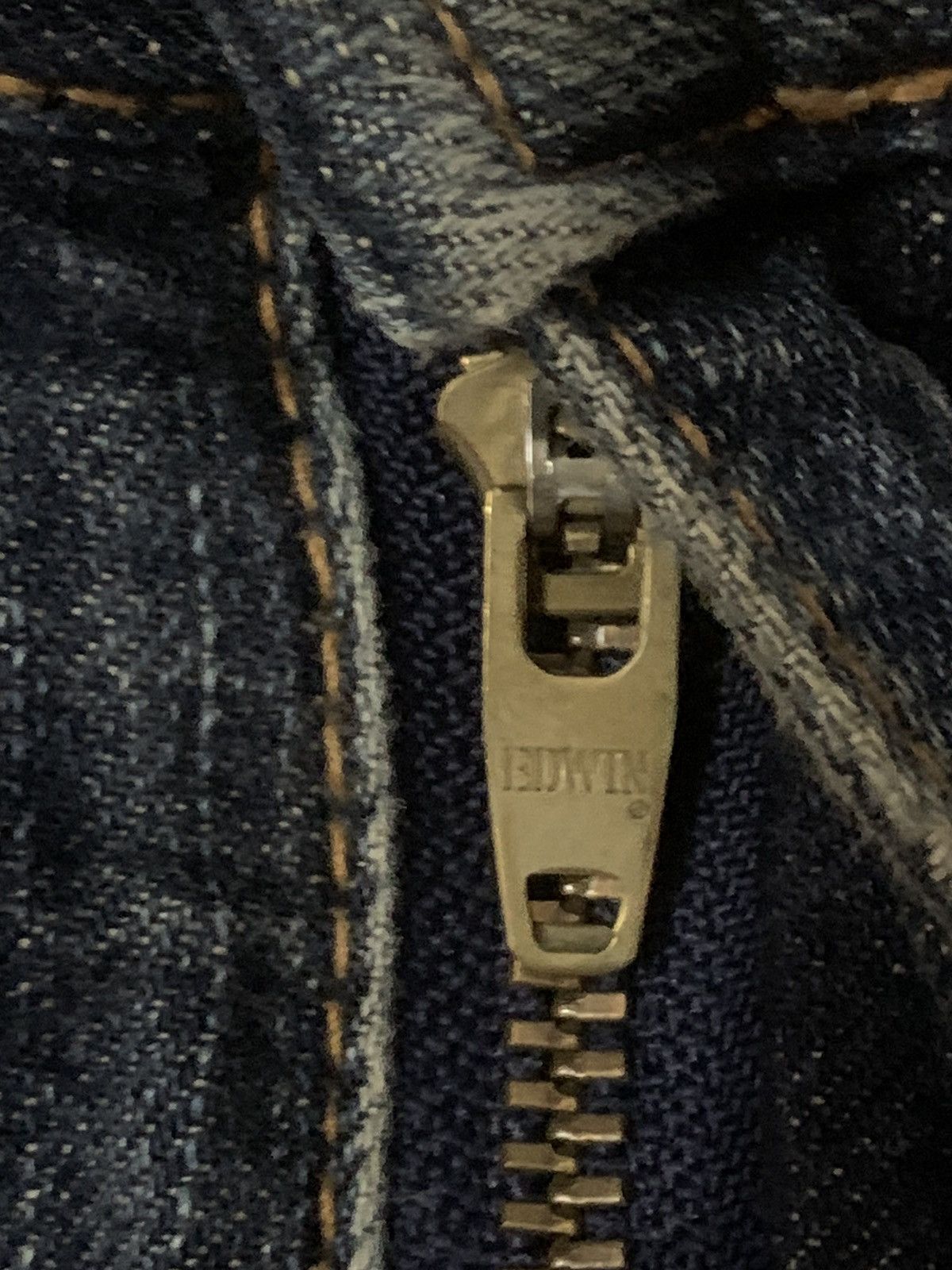 Edwin × Japanese Brand × Vintage Edwin Exclusive Vintage Selvedge Flare Denim Jeans Size US 30 / EU 46 - 7 Thumbnail