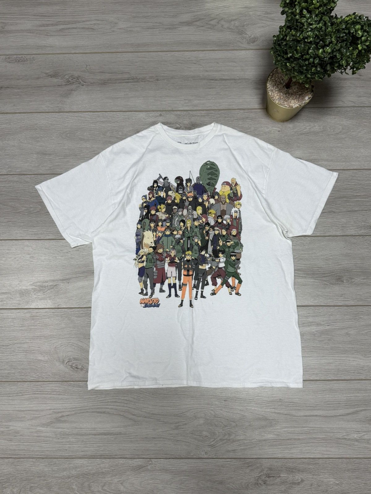 Reason Naruto big logo team squad characters anime Japan tee shirt Size US XL / EU 56 / 4 - 1 Thumbnail