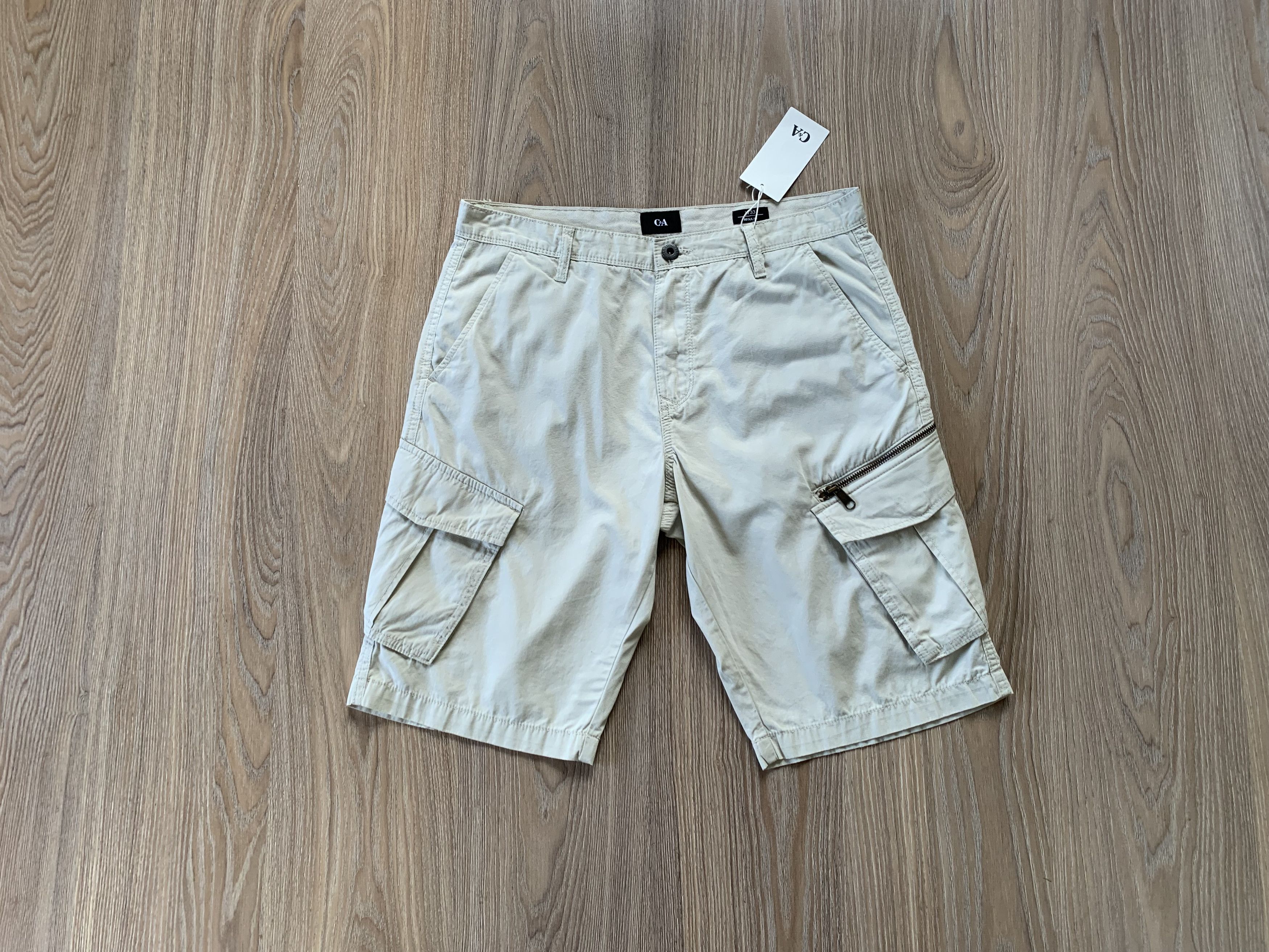 C&A C&A New Cotton Cargo Shorts Size US 33 - 1 Thumbnail