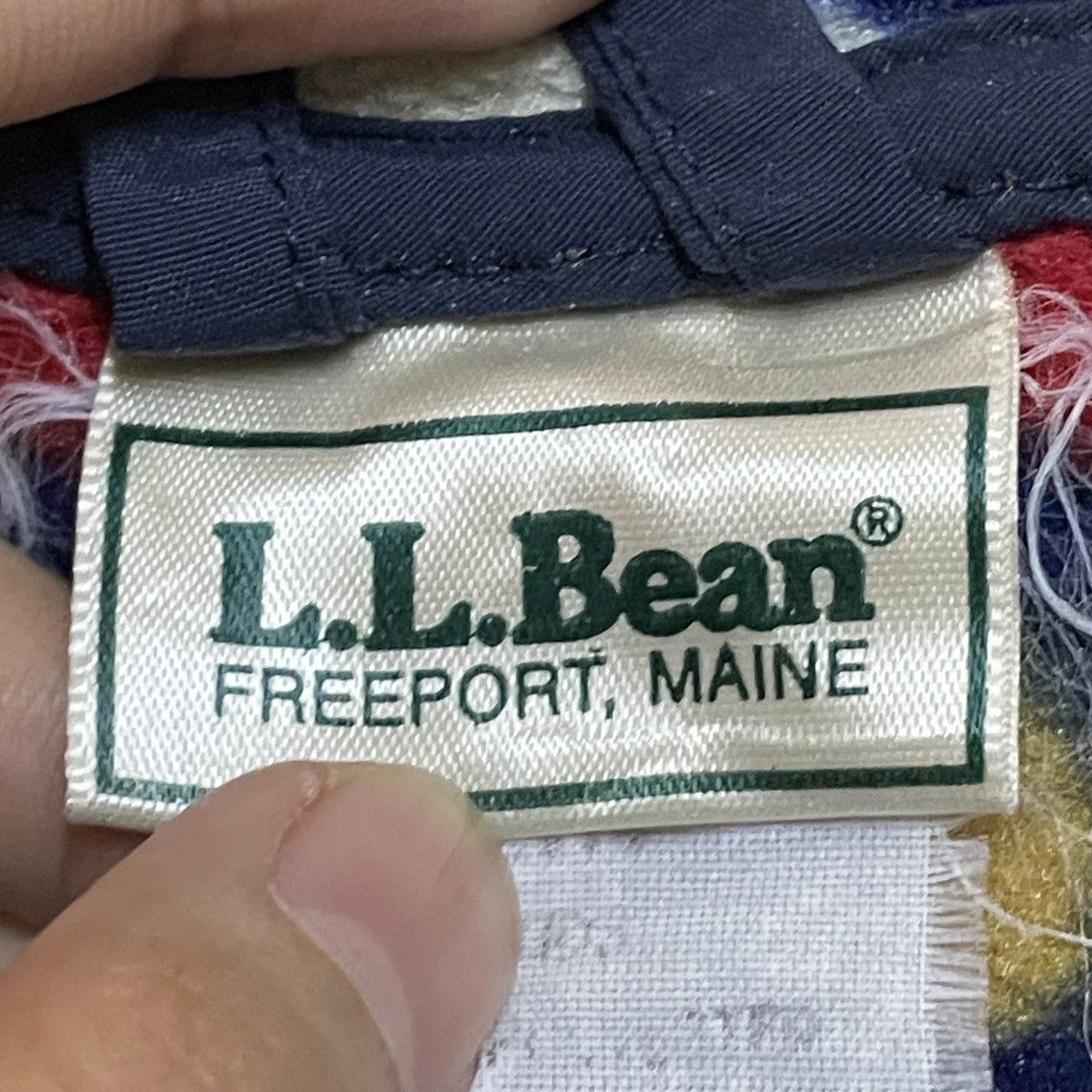 L.L. Bean Very Rare Vintage Brand LL Bean Navajo Fleece Jacket 1980s Size US L / EU 52-54 / 3 - 9 Thumbnail