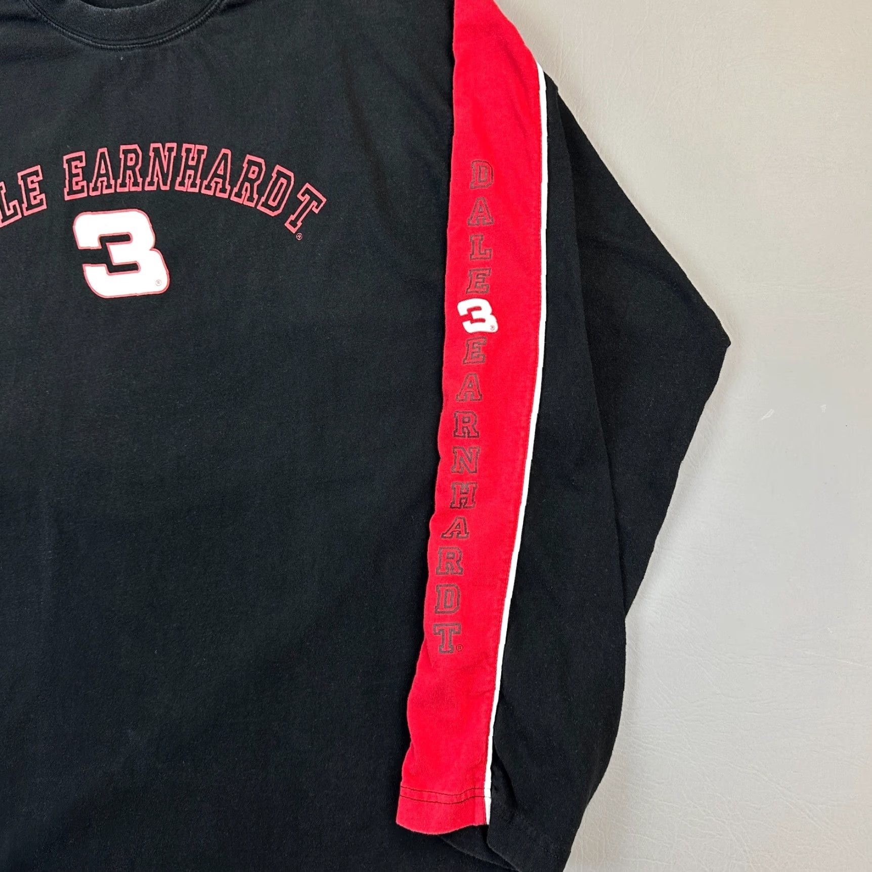 NASCAR VINTAGE NASCAR Shirt Mens XL Black Dale Earnhardt Senior #3 Long Sleeve Y2K Size US XL / EU 56 / 4 - 2 Thumbnail