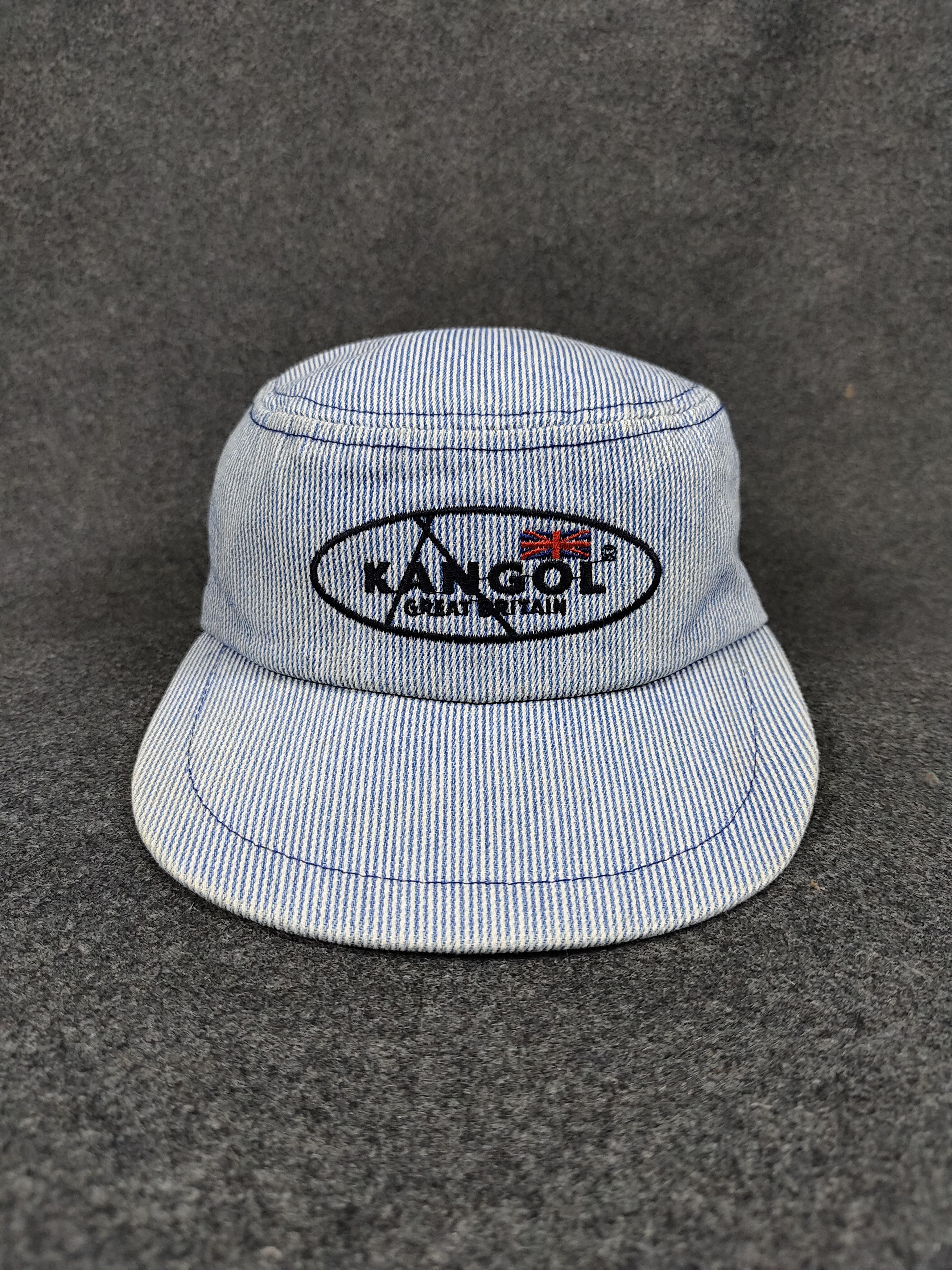 Kangol 90s Kangol🇬🇧 Heritage Hickory Stripe Army Workwear Caps Size ONE SIZE - 1 Thumbnail