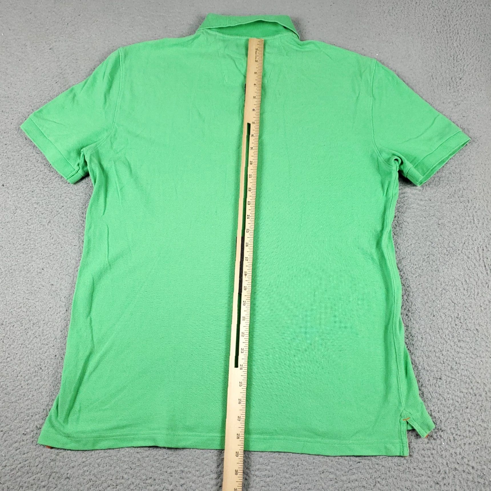 Nautica Nautica Polo Shirt Adult Medium Green Solid Casual Short Sleeve Mens Size US M / EU 48-50 / 2 - 4 Thumbnail