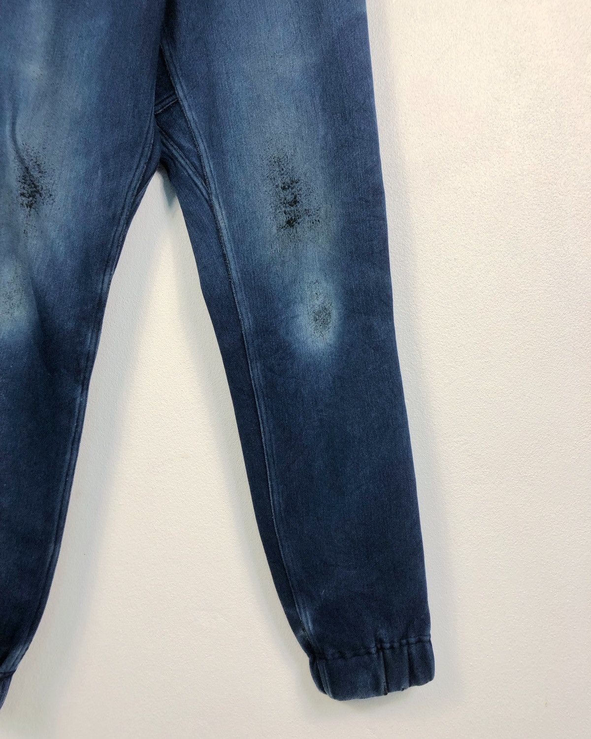 Gramicci Rare Gramicci USA Belted Denim Sweatpants Size US 27 - 5 Thumbnail