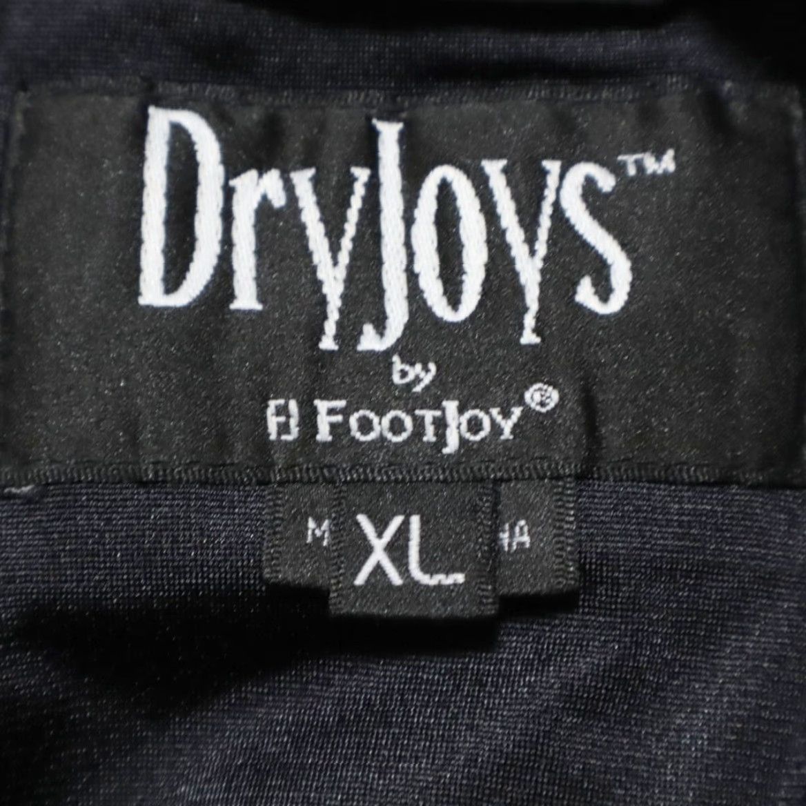 Footjoy Footjoy DryJoys Black XL Mock Long Sleeve Jacket Men's Shirt Pullover DryJoys Solid Black Jacket XL Mens Size US XL / EU 56 / 4 - 5 Thumbnail