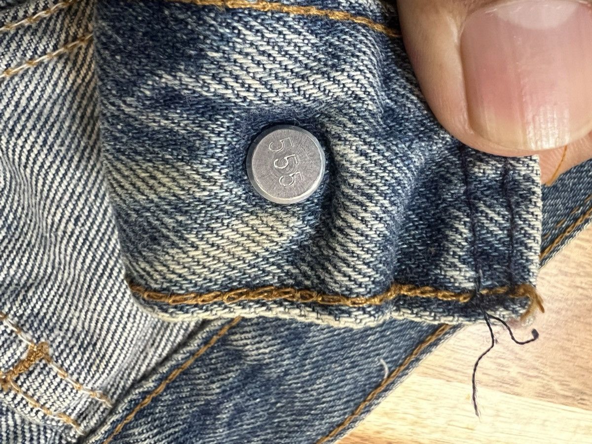 Levi's Vintage Levis 501XX Small E Distressed Denim Jeans Size US 32 / EU 48 - 11 Thumbnail