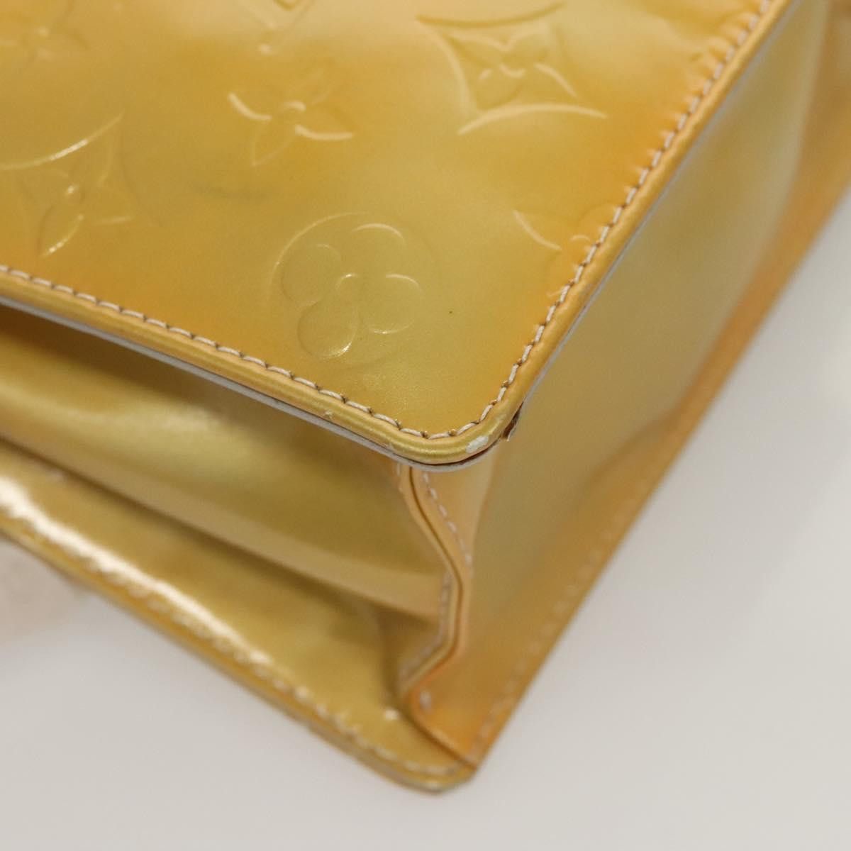 Louis Vuitton LOUIS VUITTON Monogram Vernis Spring Street Hand Bag Gris Size ONE SIZE - 12 Thumbnail
